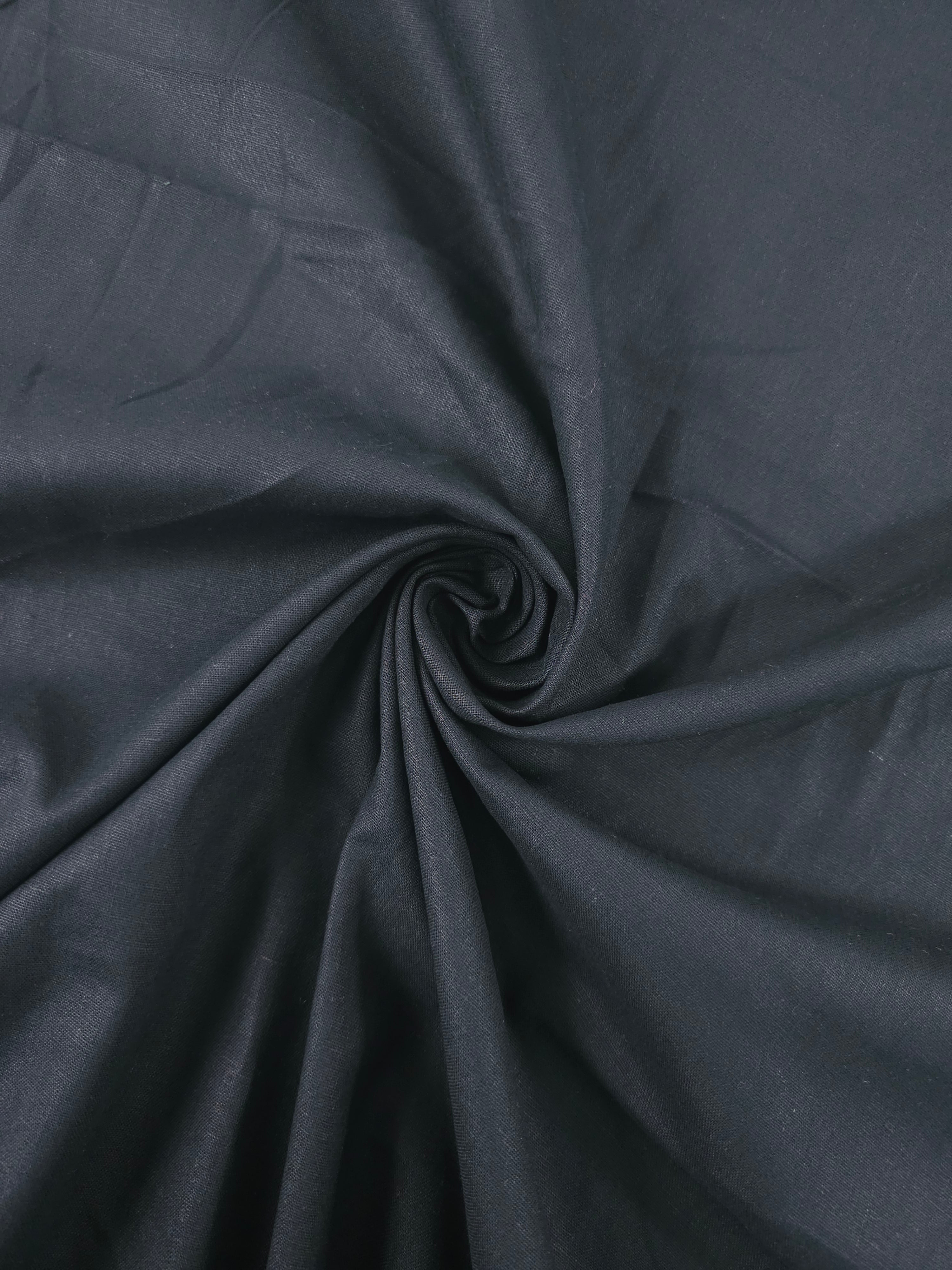 Black Flax Linen