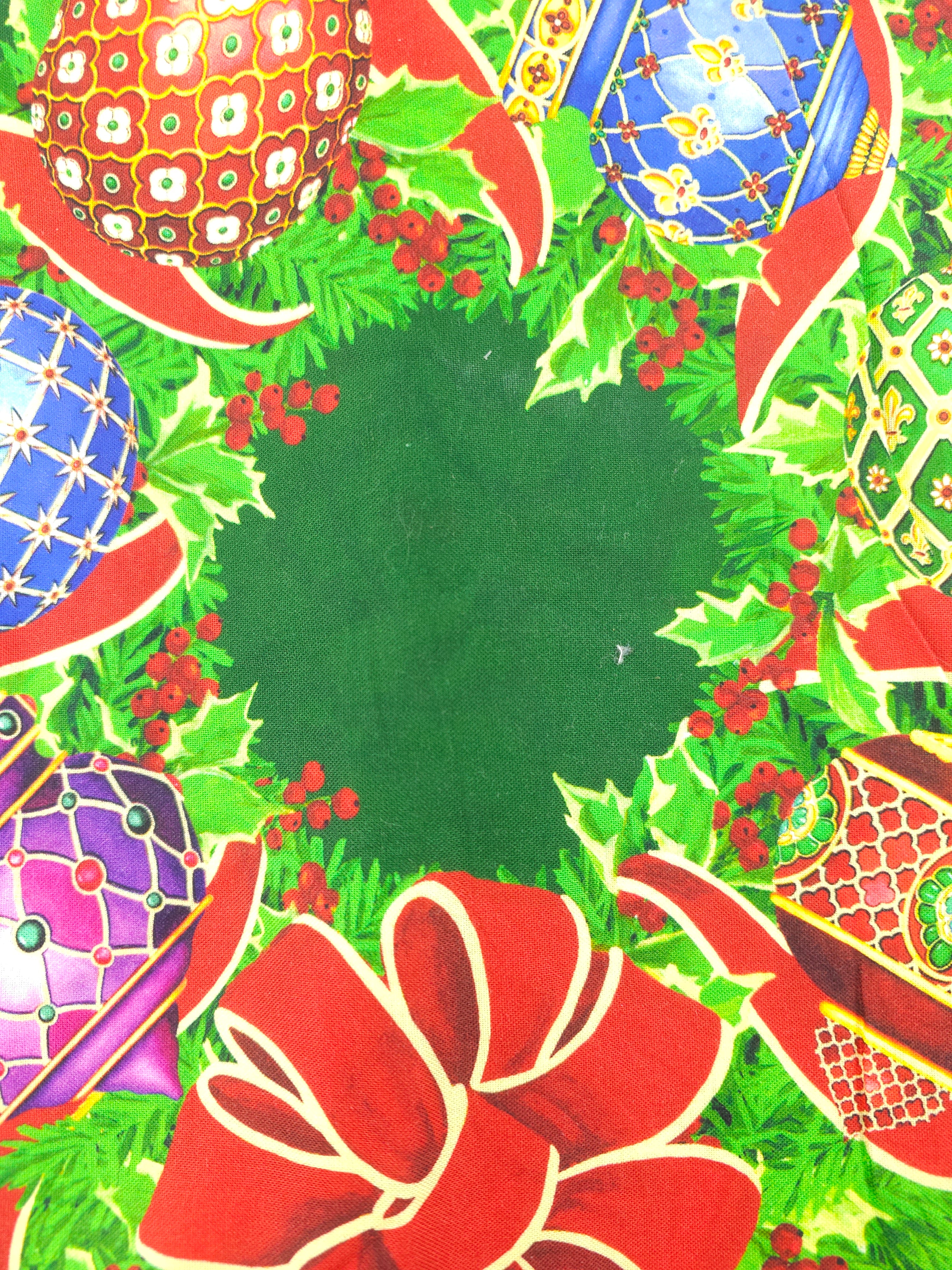 Christmas wreath Cotton- 3.3m piece