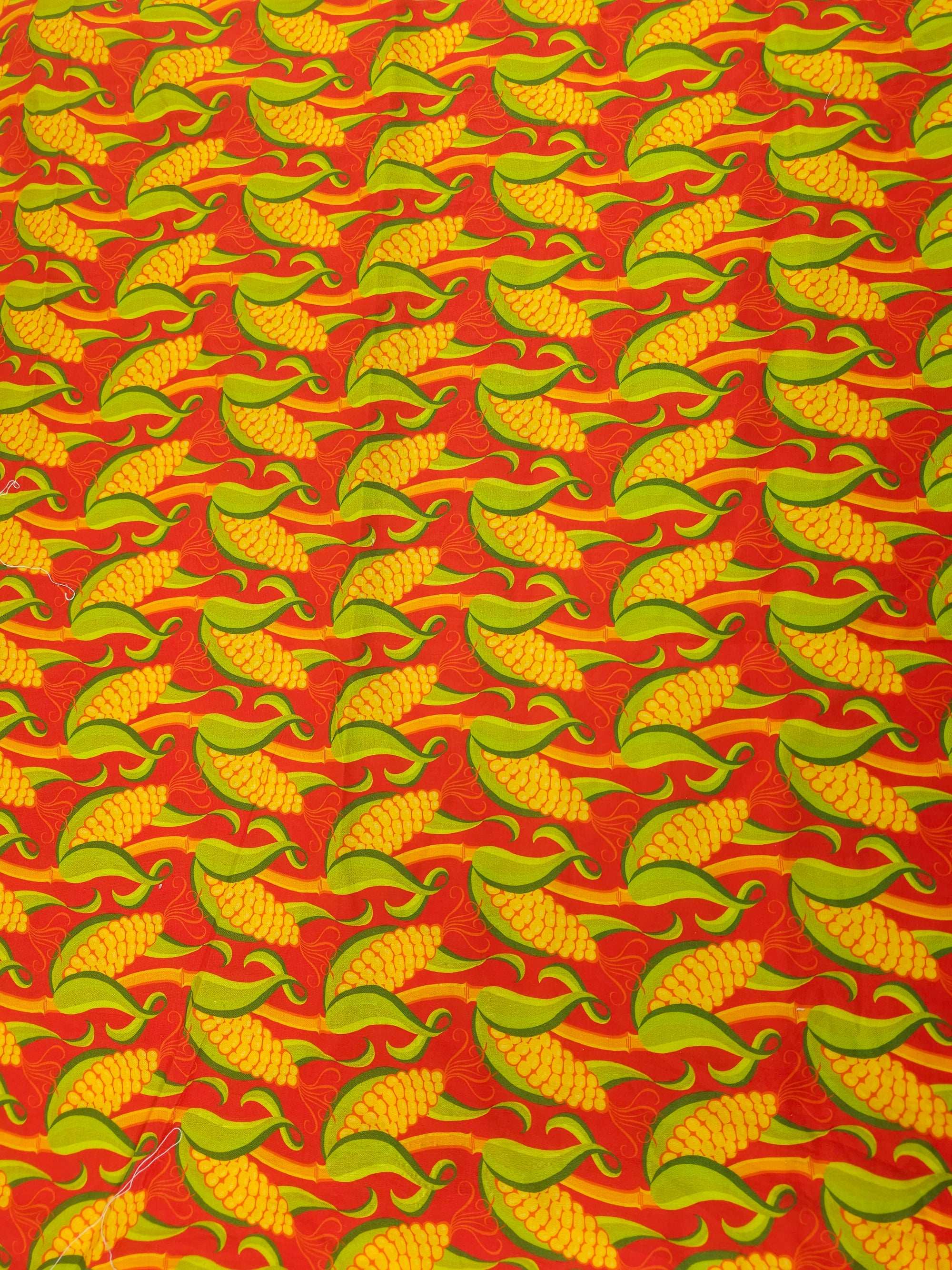 Red corn Cotton- 1.8m piece