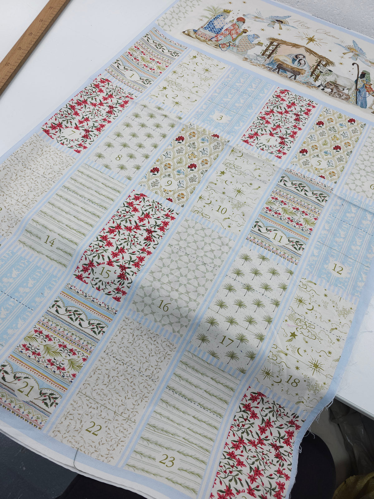 *SEW YOUR OWN* Silent Night Advent Calendar - 62cm Panel