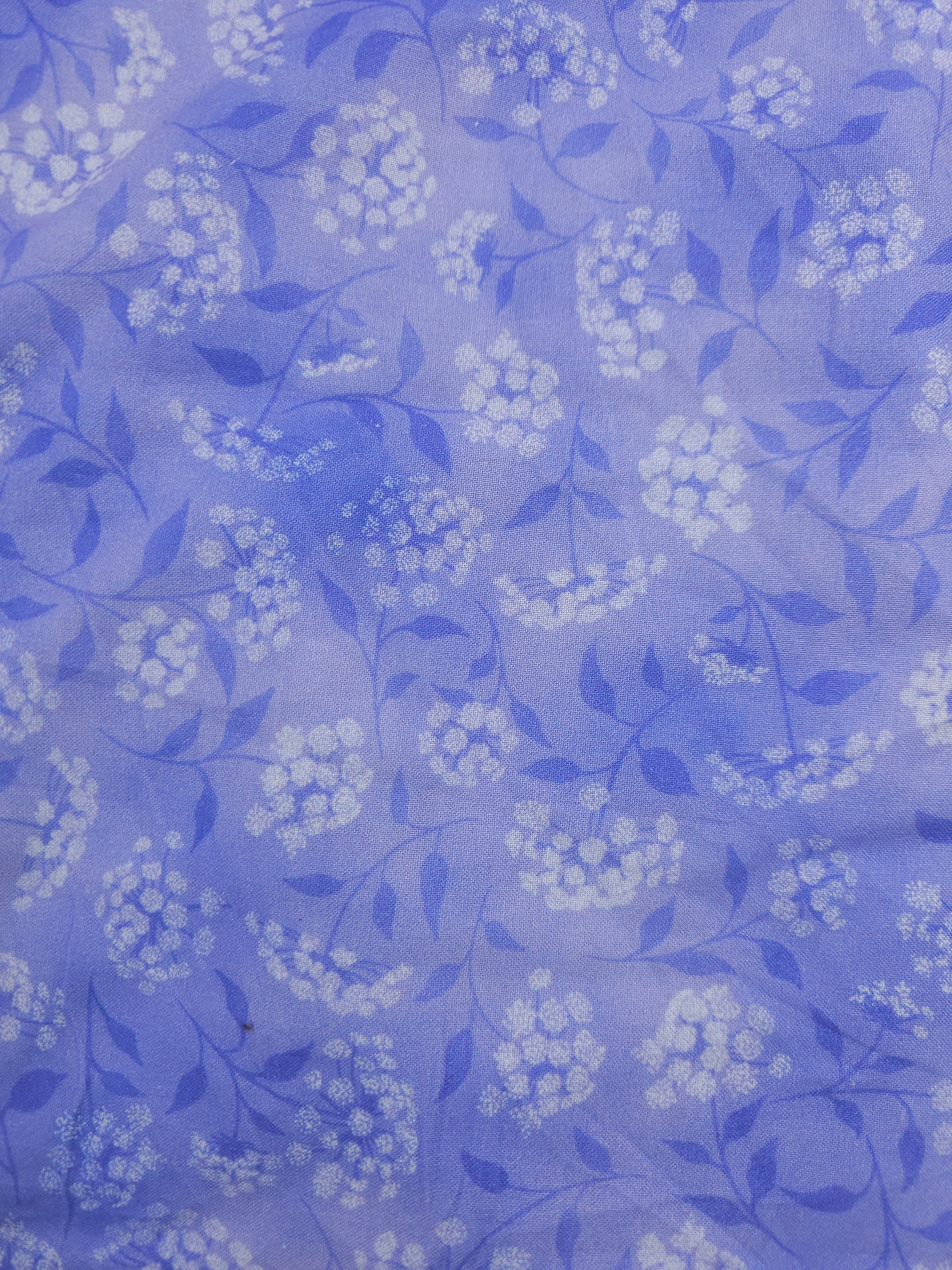 Lilac Hyacinth Cotton - 2m Piece