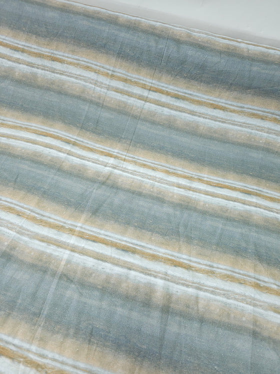 Gradient Stone Stripe Cotton