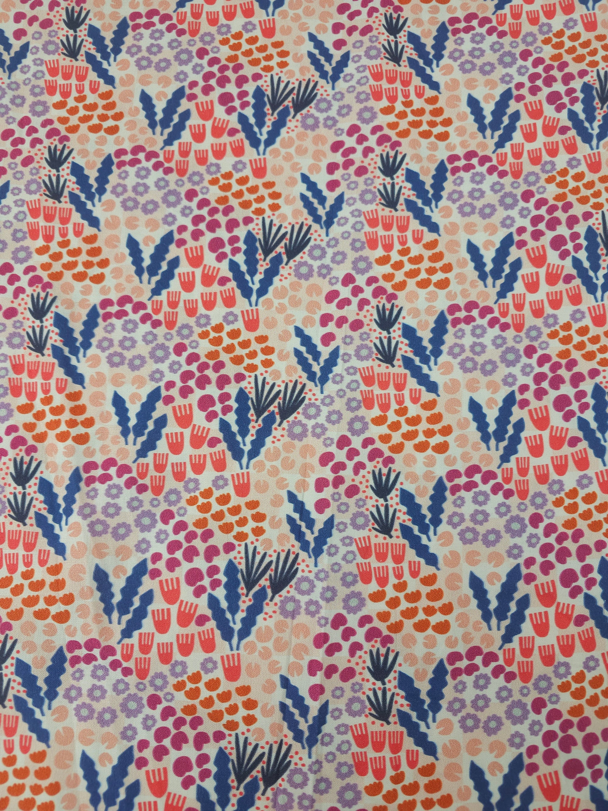 Agnes’ Garden Floral 100% Cotton