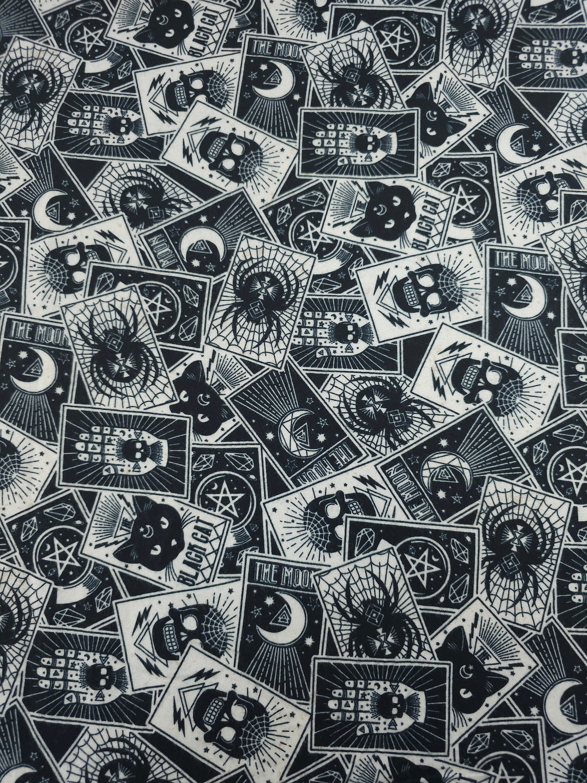 Halloween Tarot Cards Lightweight Flannel Cotton - Joann