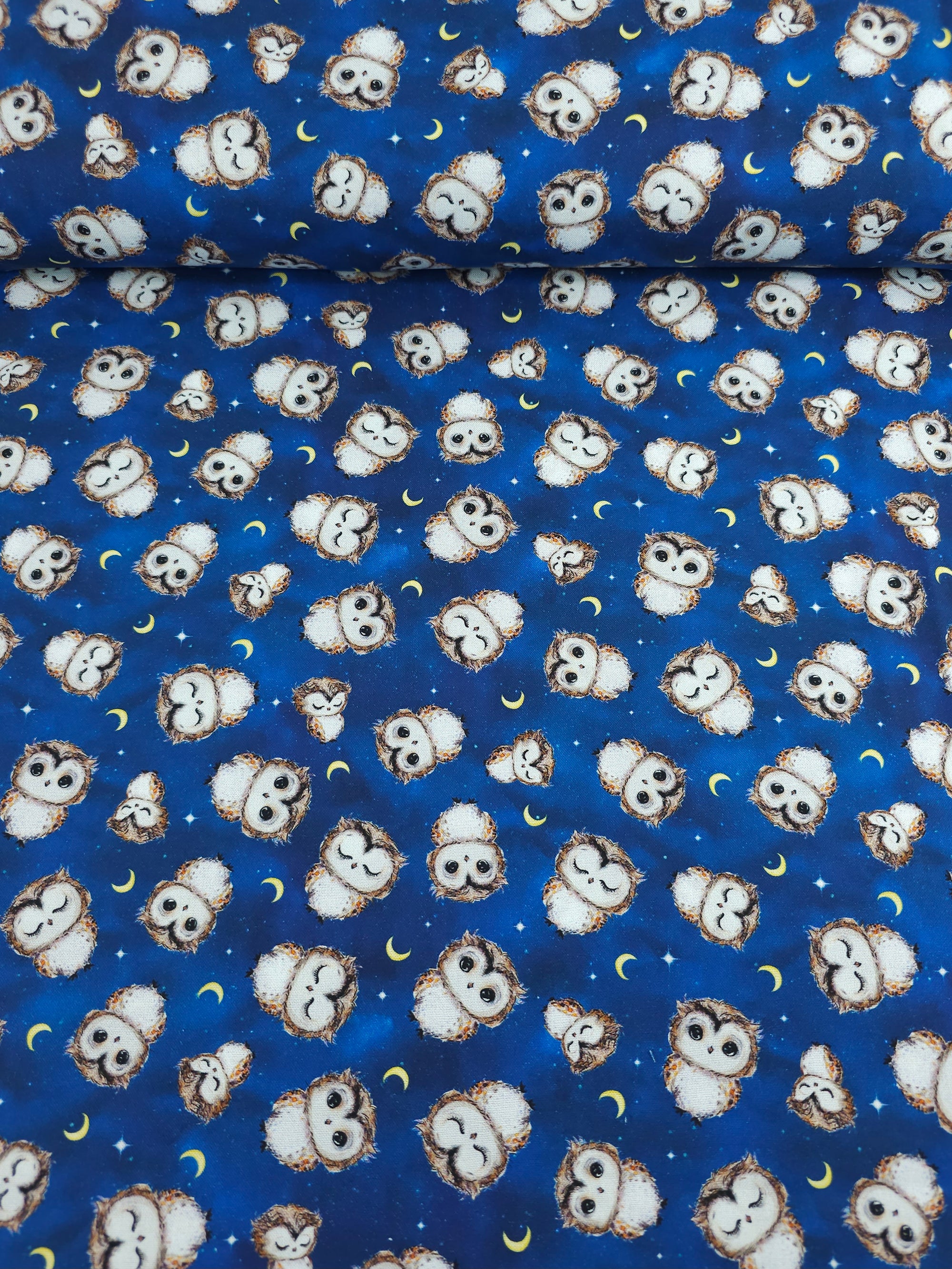 Midnight Owls 100% Cotton