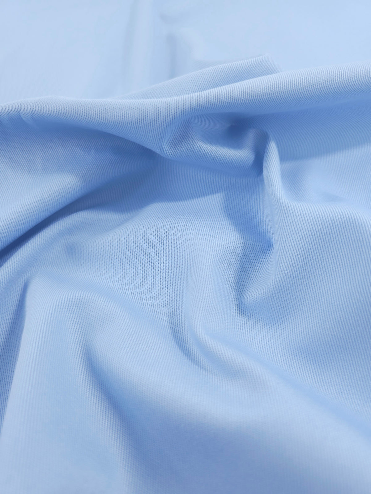 Baby Blue Cotton Twill