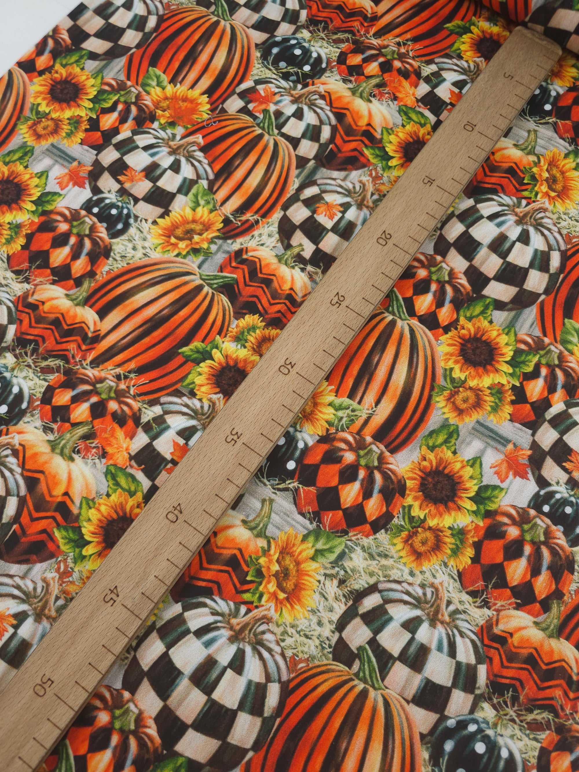 Retro Pumpkin Patch 100% Cotton