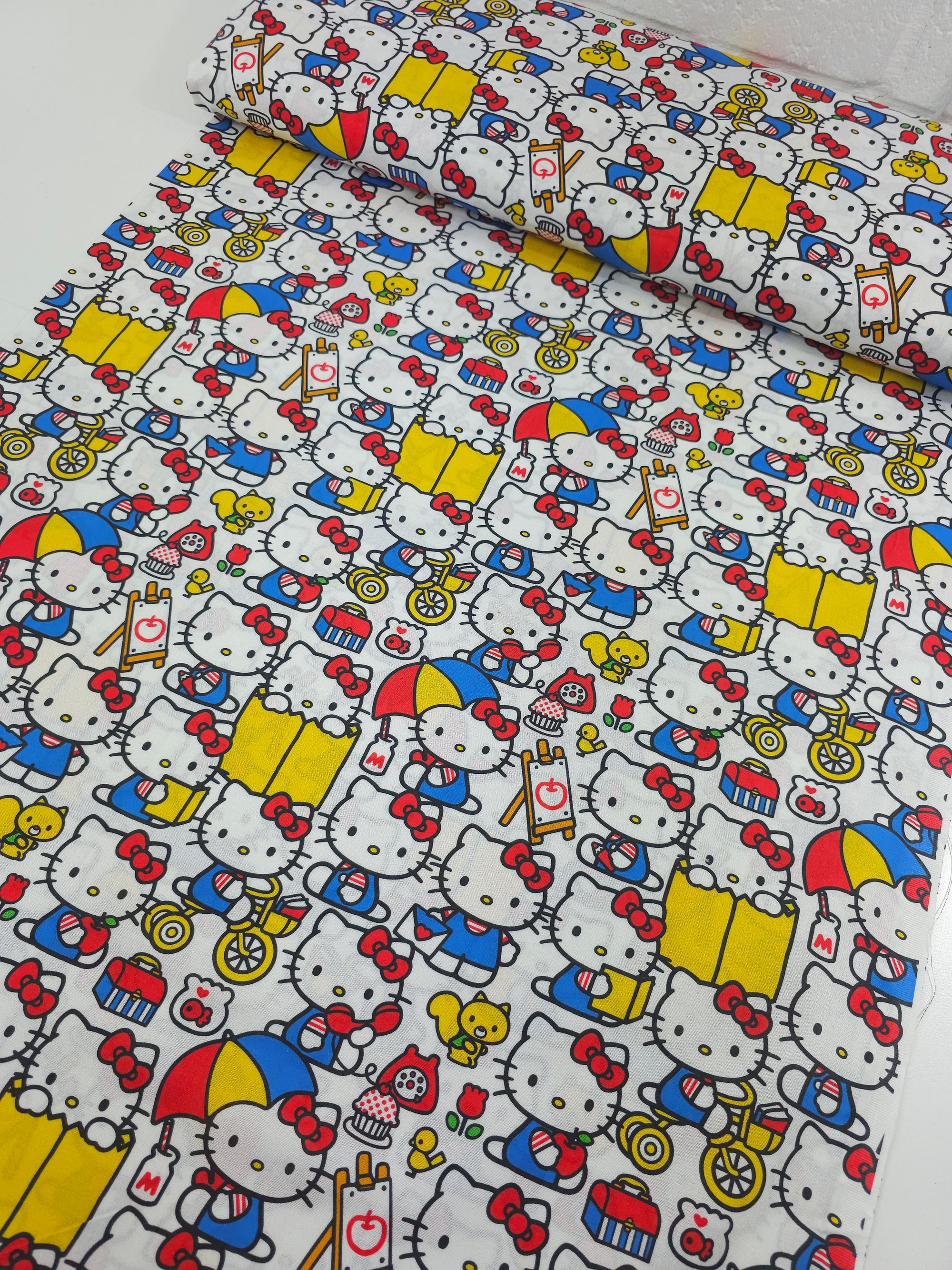 Hello Kitty At Play 100% Cotton
