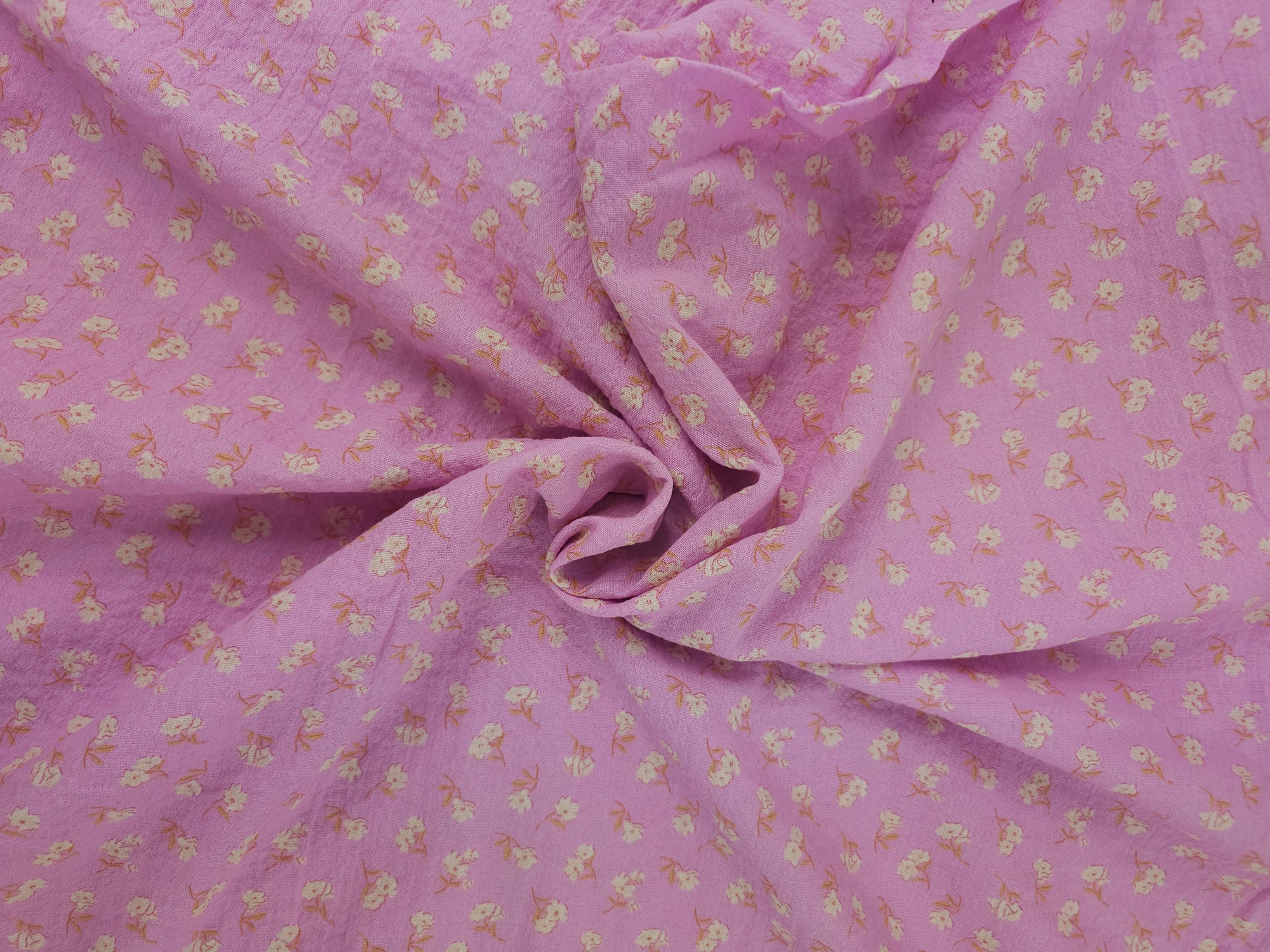 Lilac Blossom Print Modal Viscose (Various Sizes)