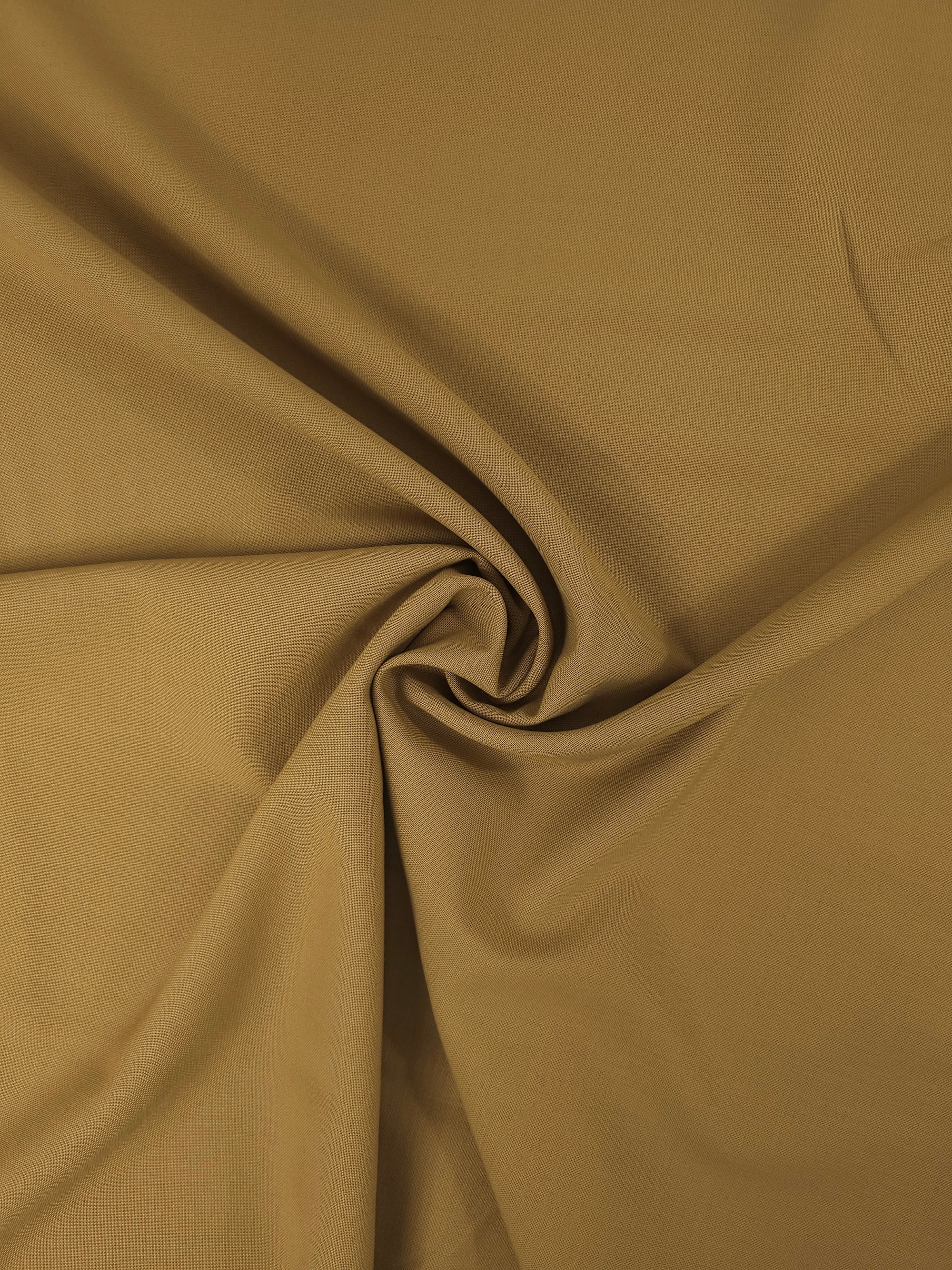 Mustard Poly Wool Suiting - 2m Piece