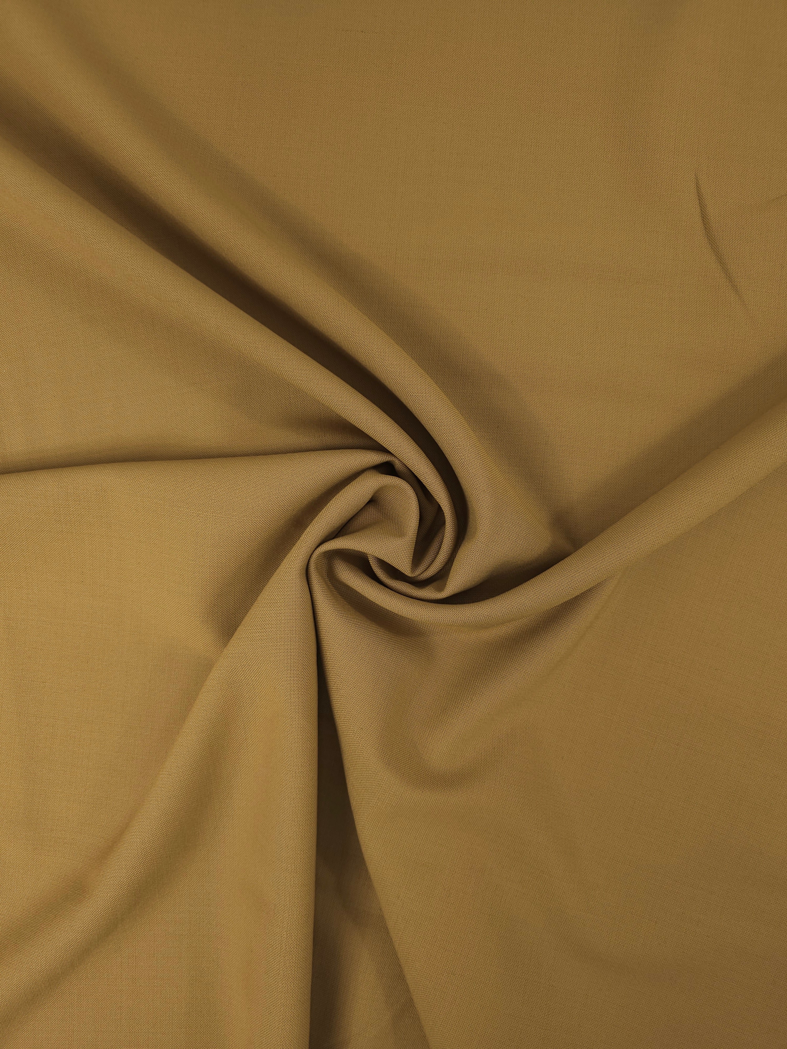 Mustard Poly Wool Suiting - 2m Piece