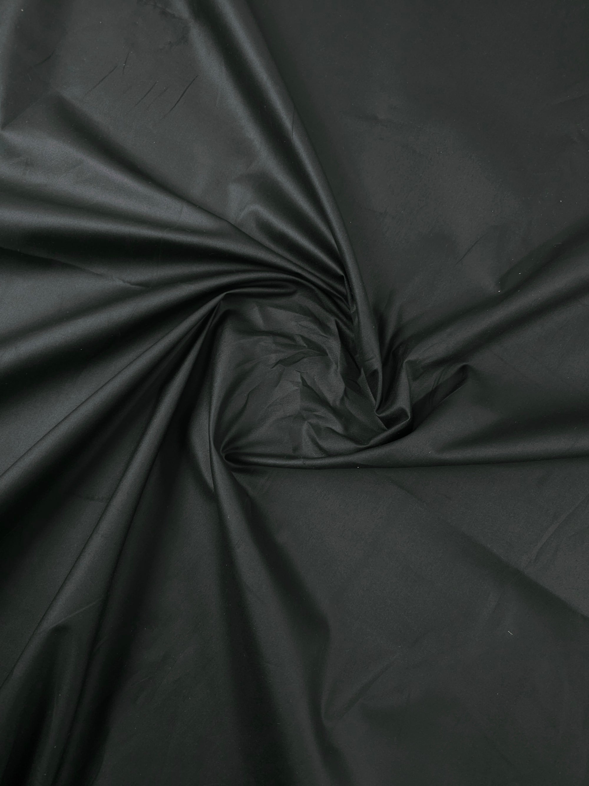 Greenish Black Wax Cotton