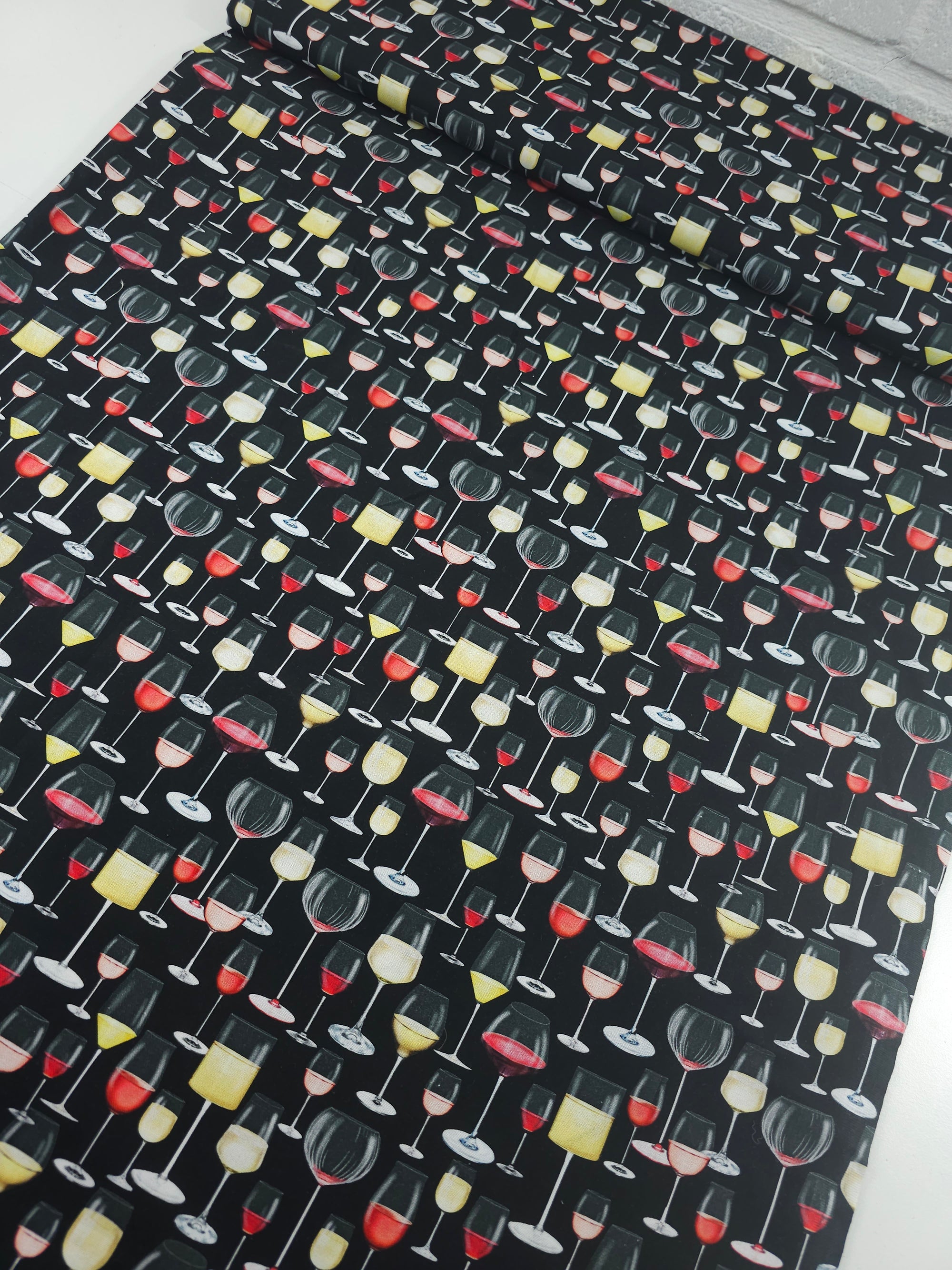 Wine Glasses 100% Cotton