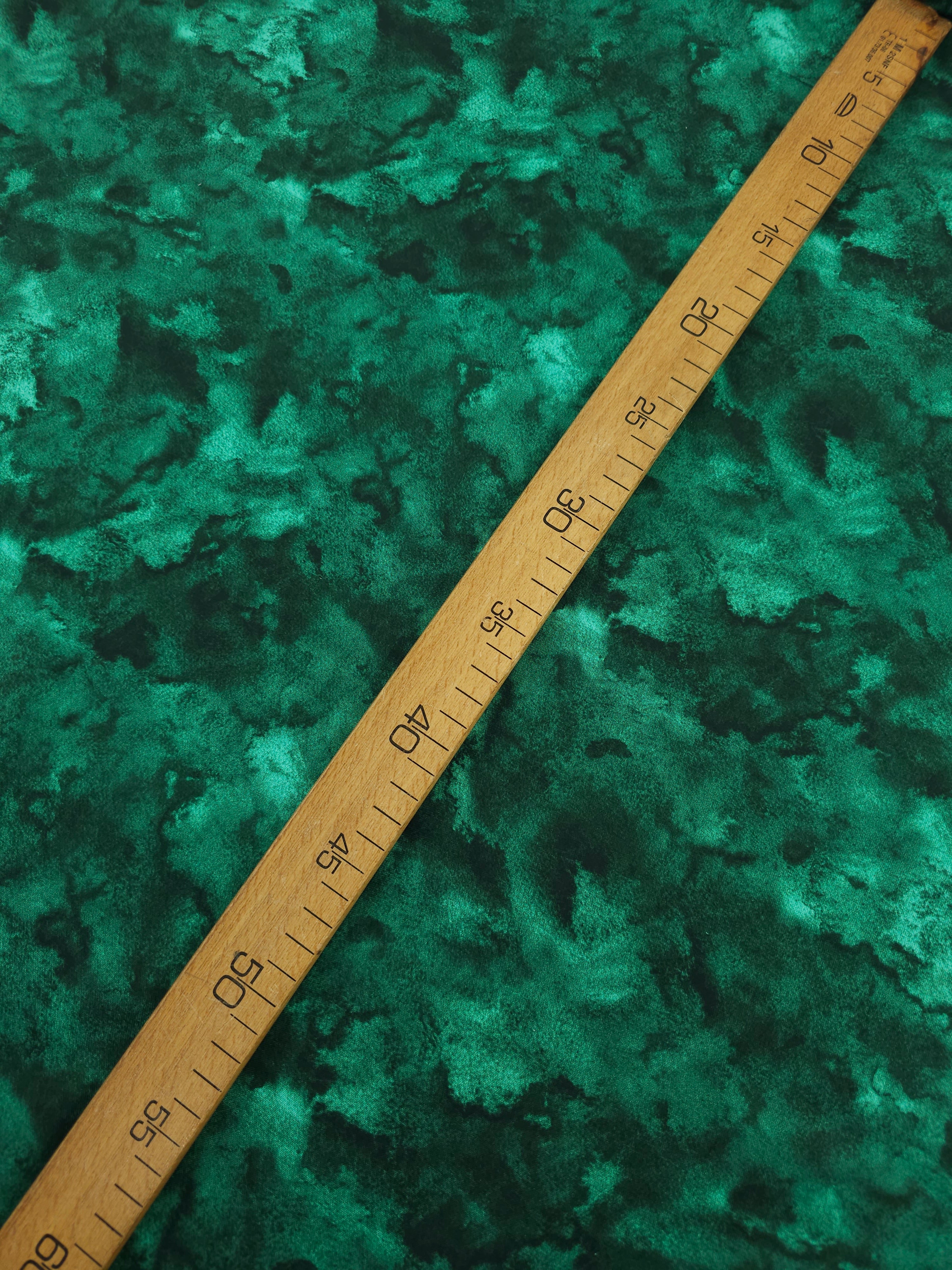 Dark Green Nebula Smoke Diffusion 100% Cotton 118" *EXTRA WIDE*