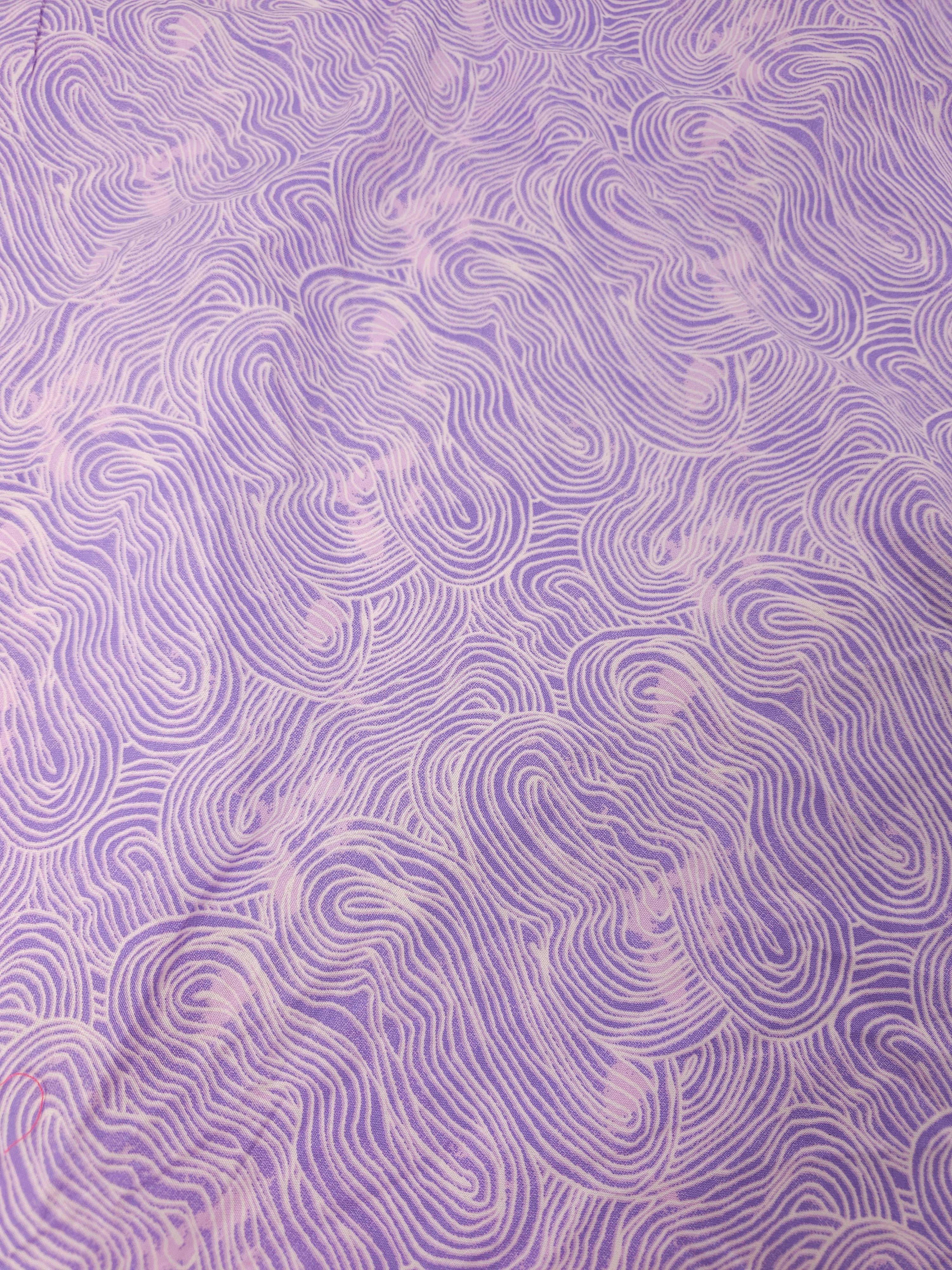 Lavender wiggle Cotton- 1.8m piece
