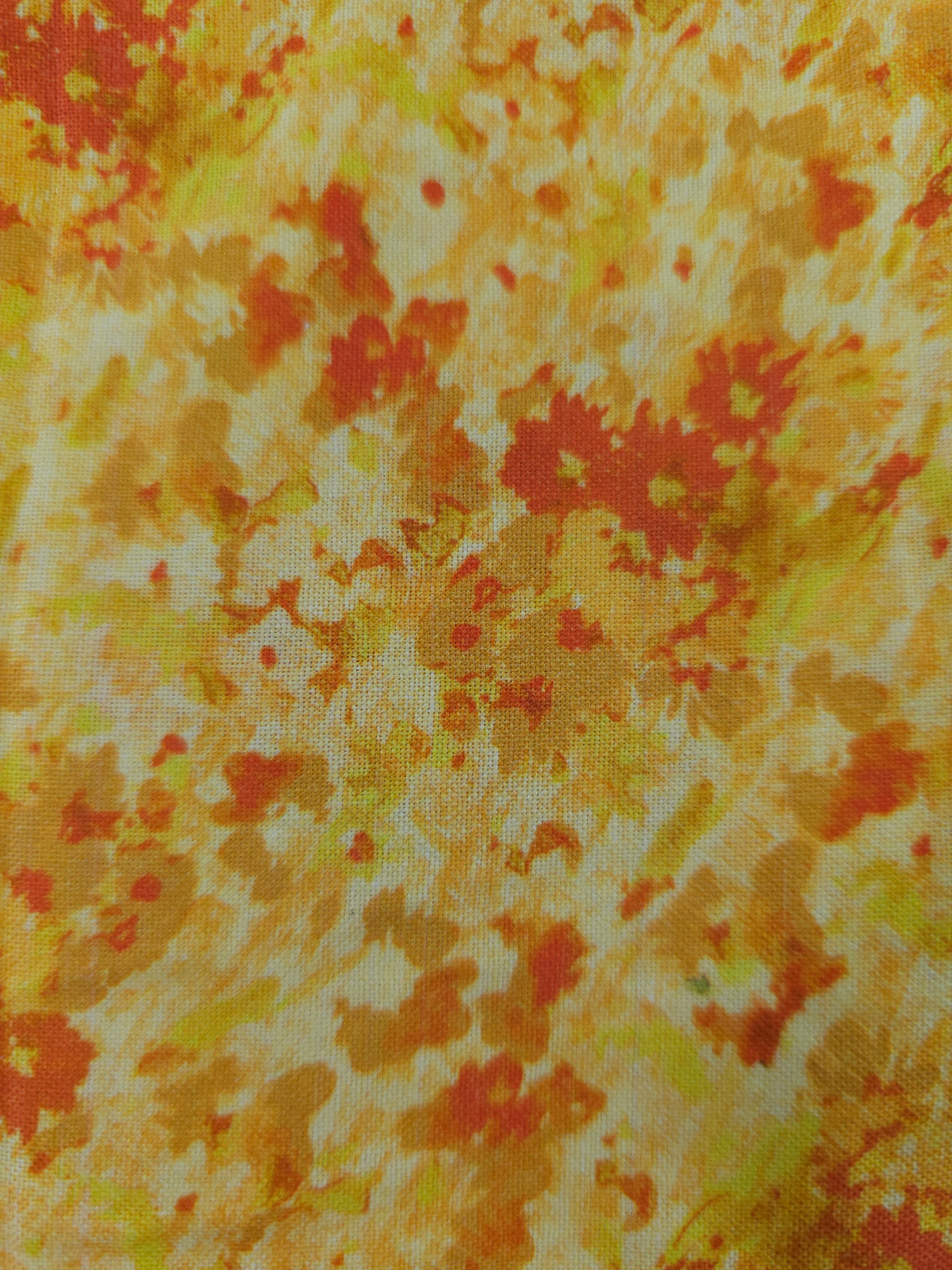 Speckled sunshine Cotton- 3m piece