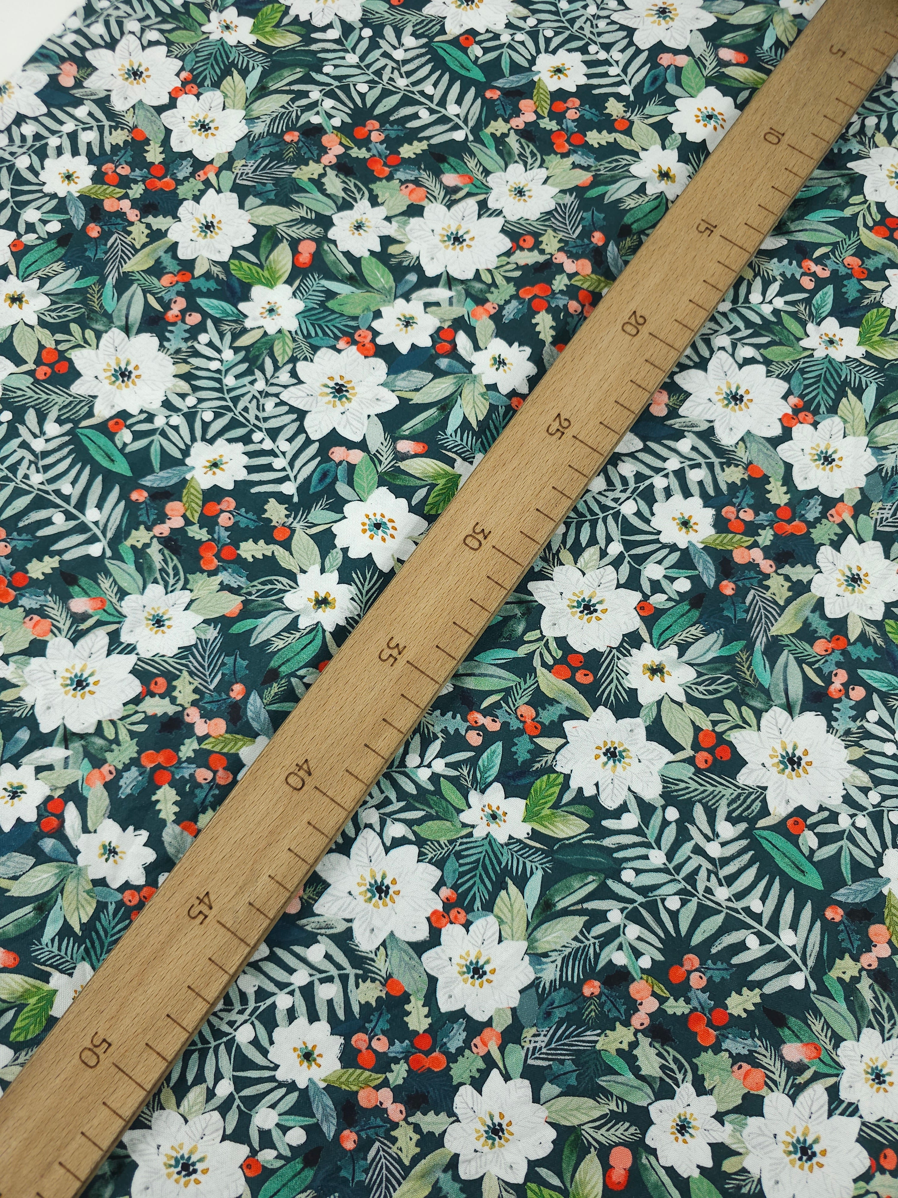 Holly Floral 100% Cotton