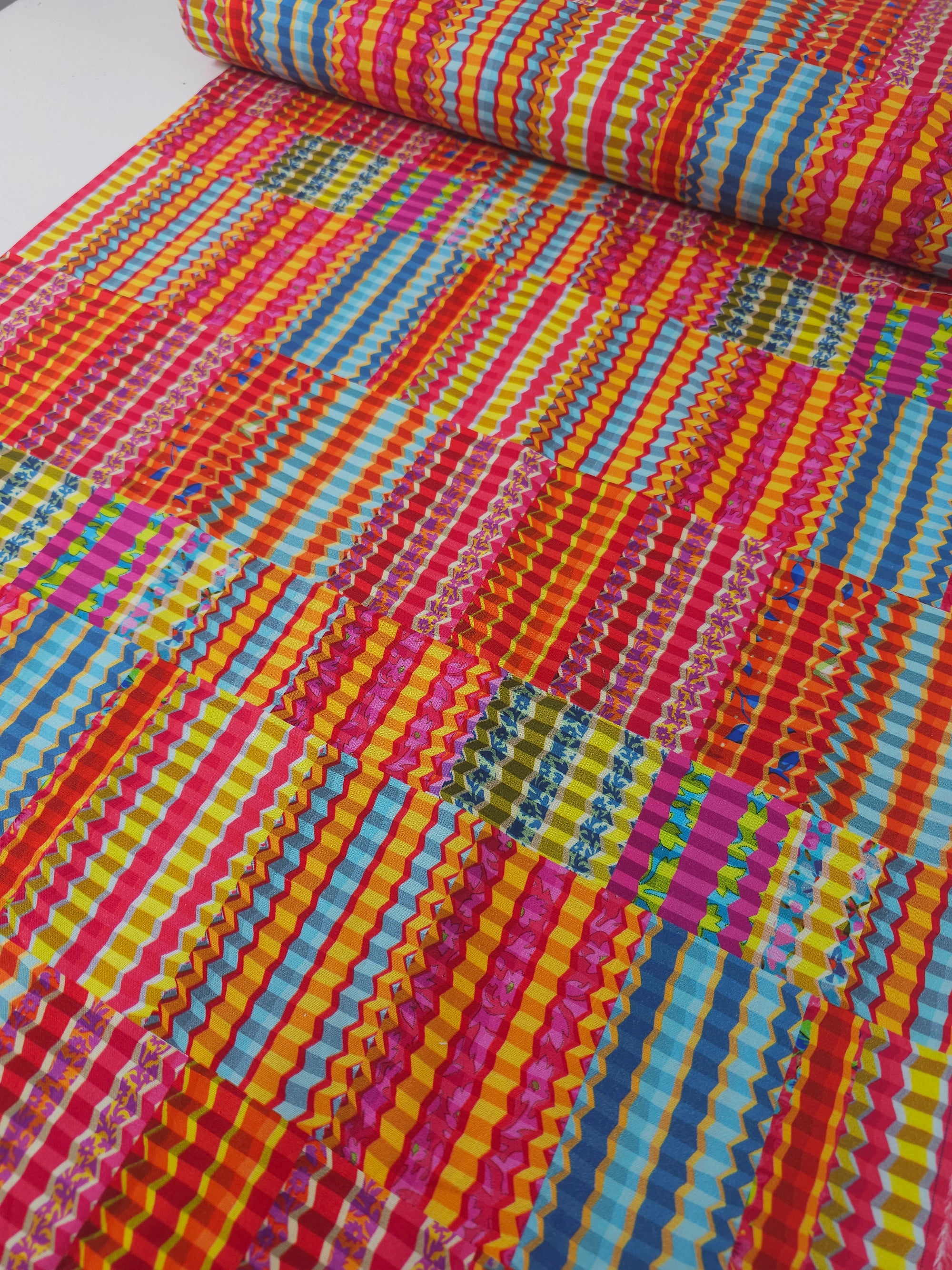ZigZag Festival Lanterns 100% Cotton - Odile Bailloeul