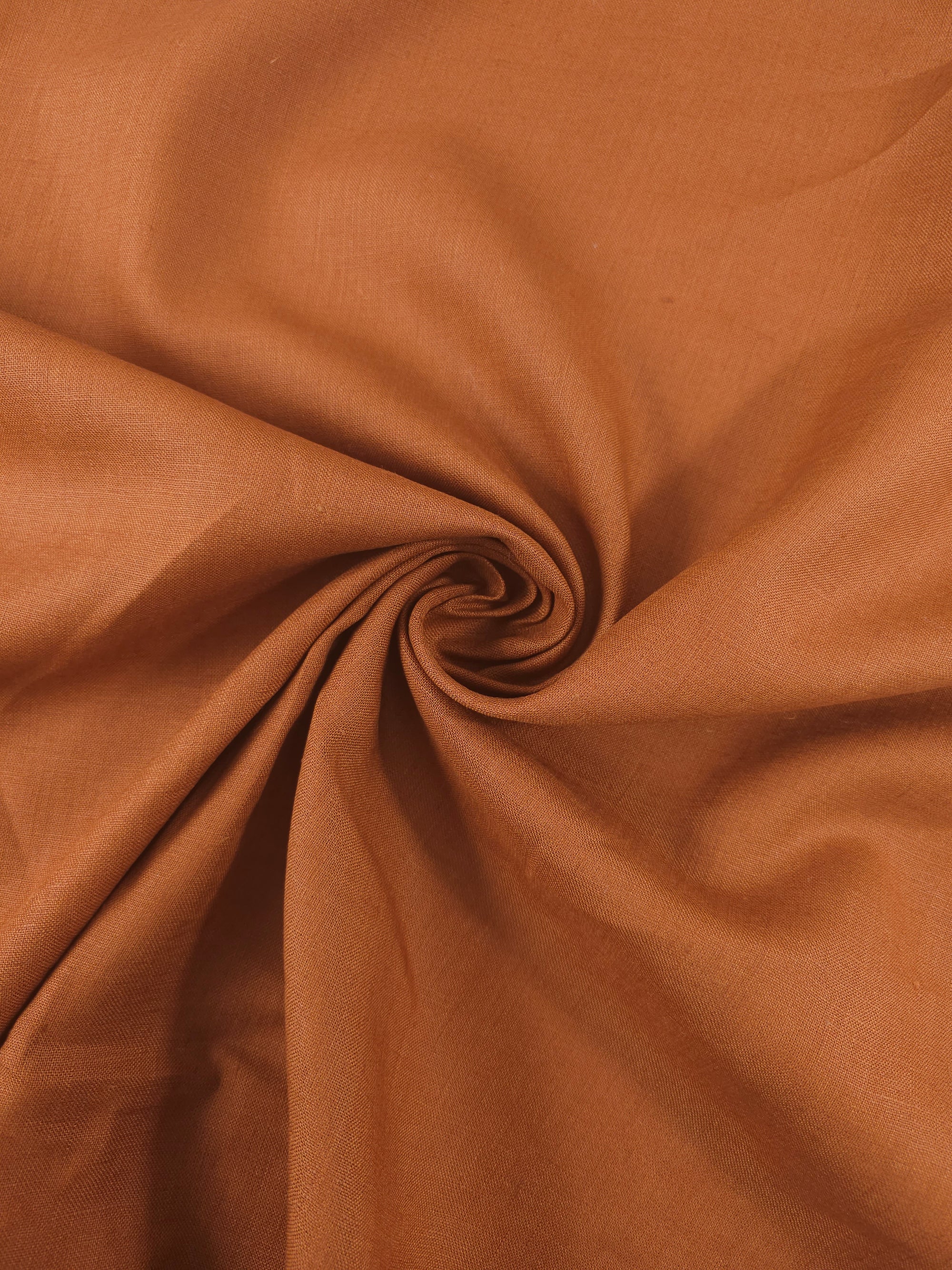 Deep Rust 100% Linen