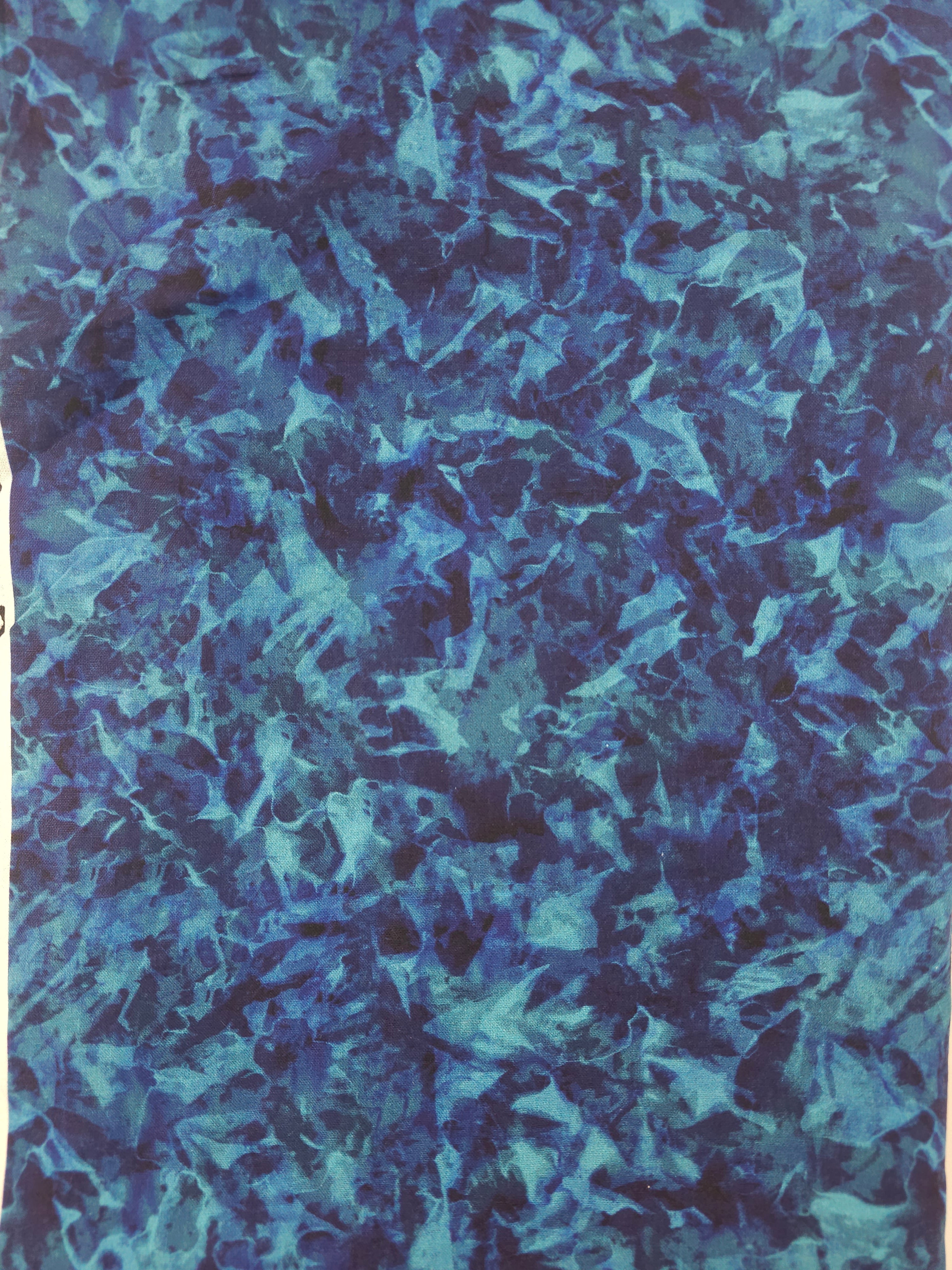 Very berry blue Cotton- 2m piece