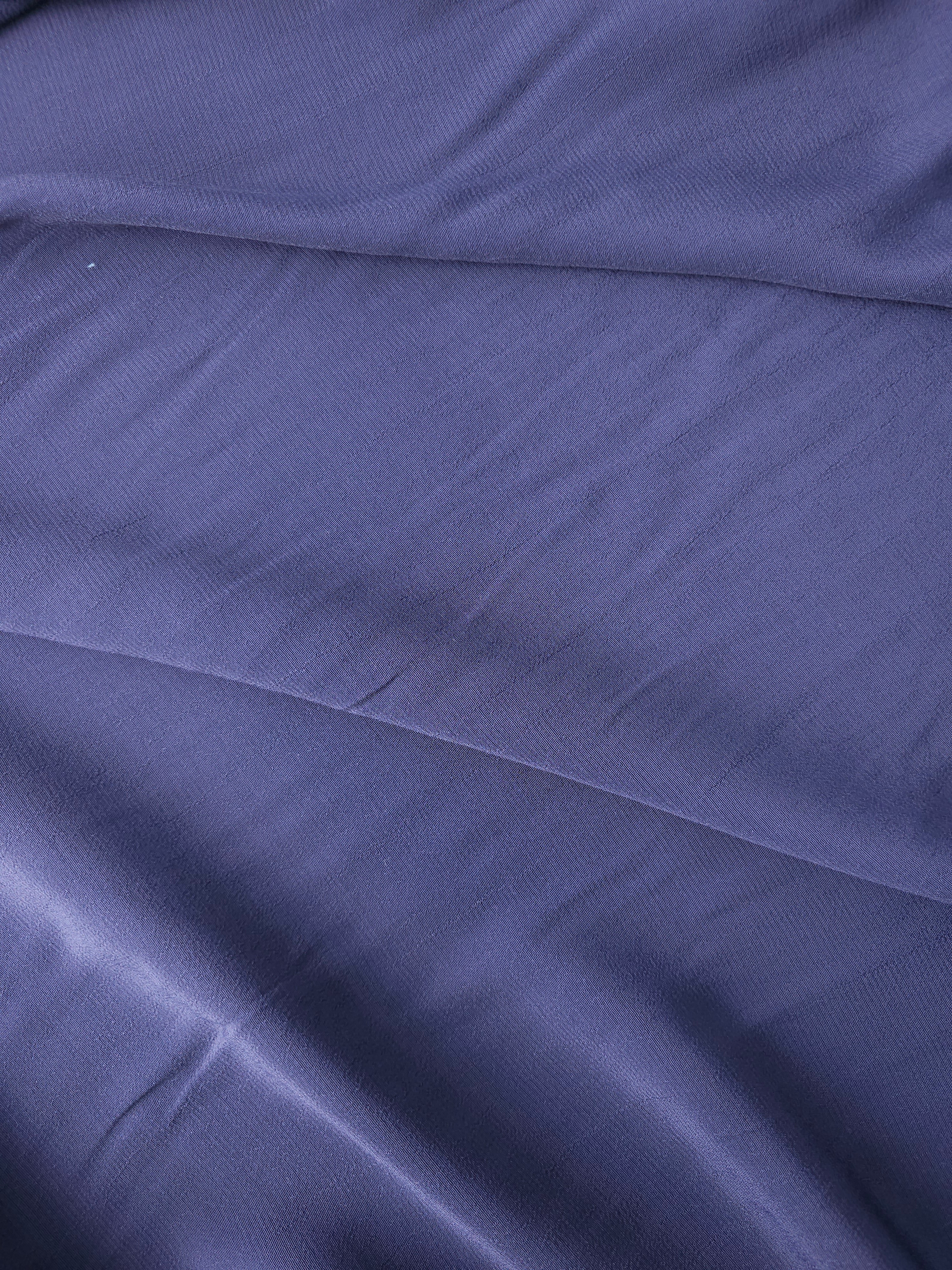 Navy Viscose Crepe