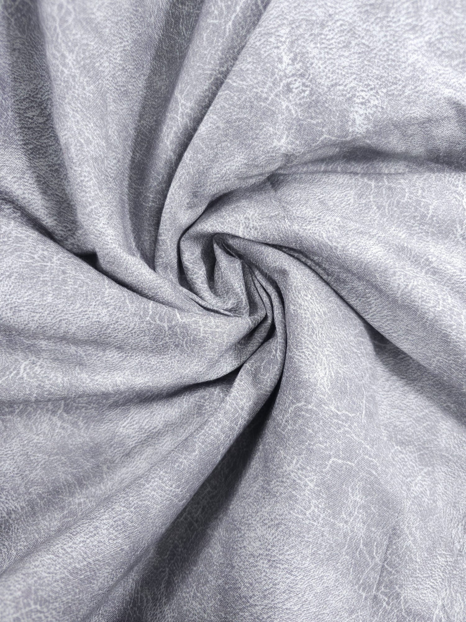 Grey Crackle Cotton - 2.5m Piece