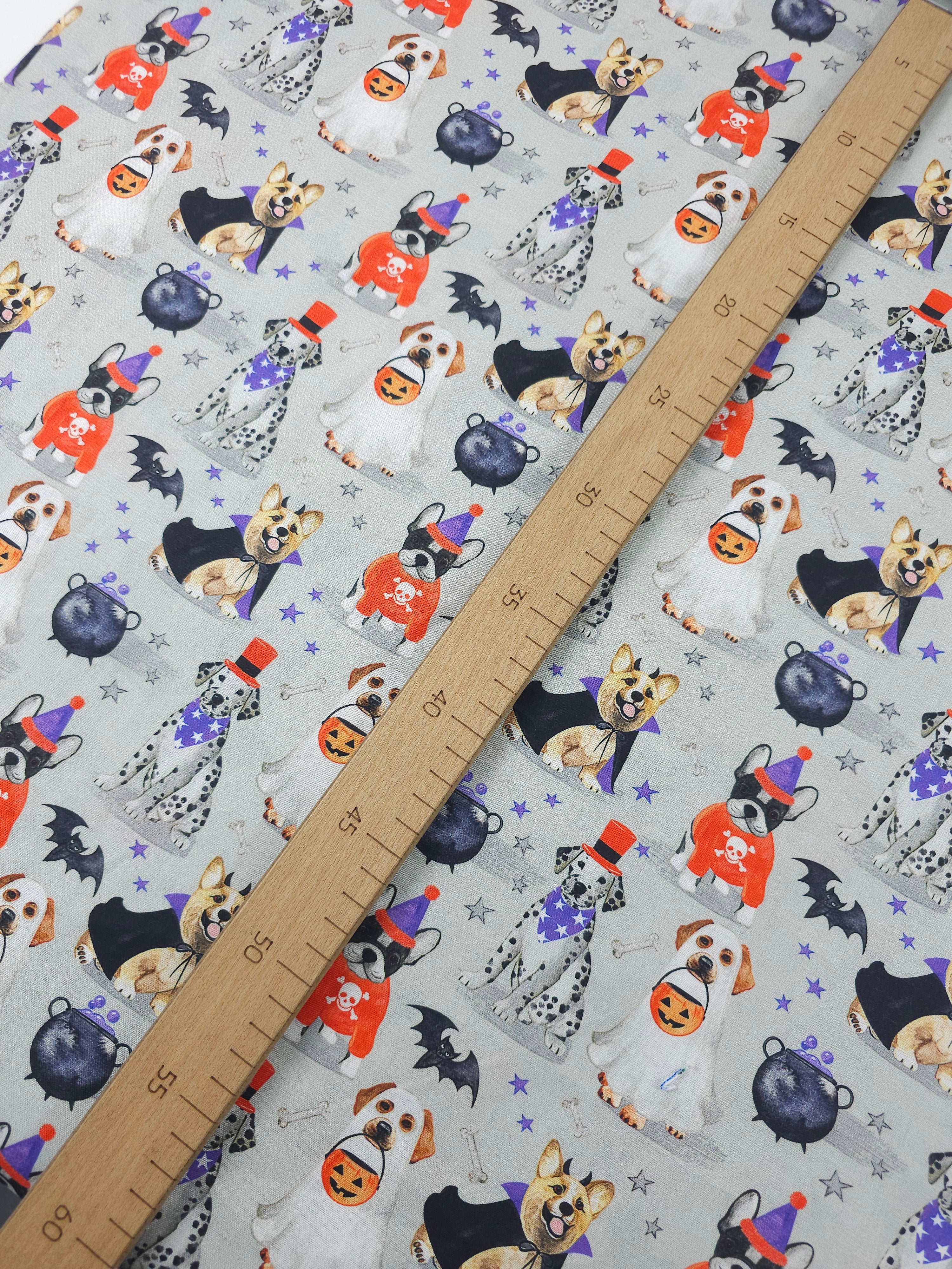 Halloween Dogs In Costume 100% Cotton - Joann