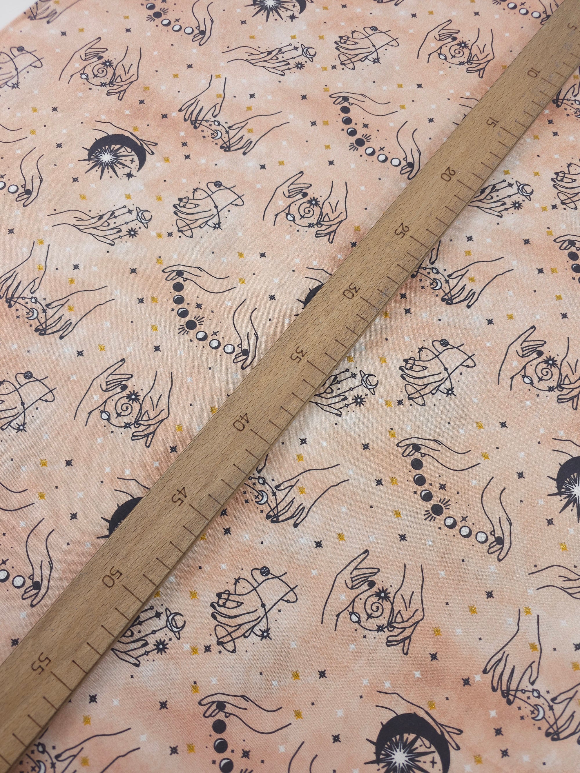 Mystic Moon Phases 100% Cotton