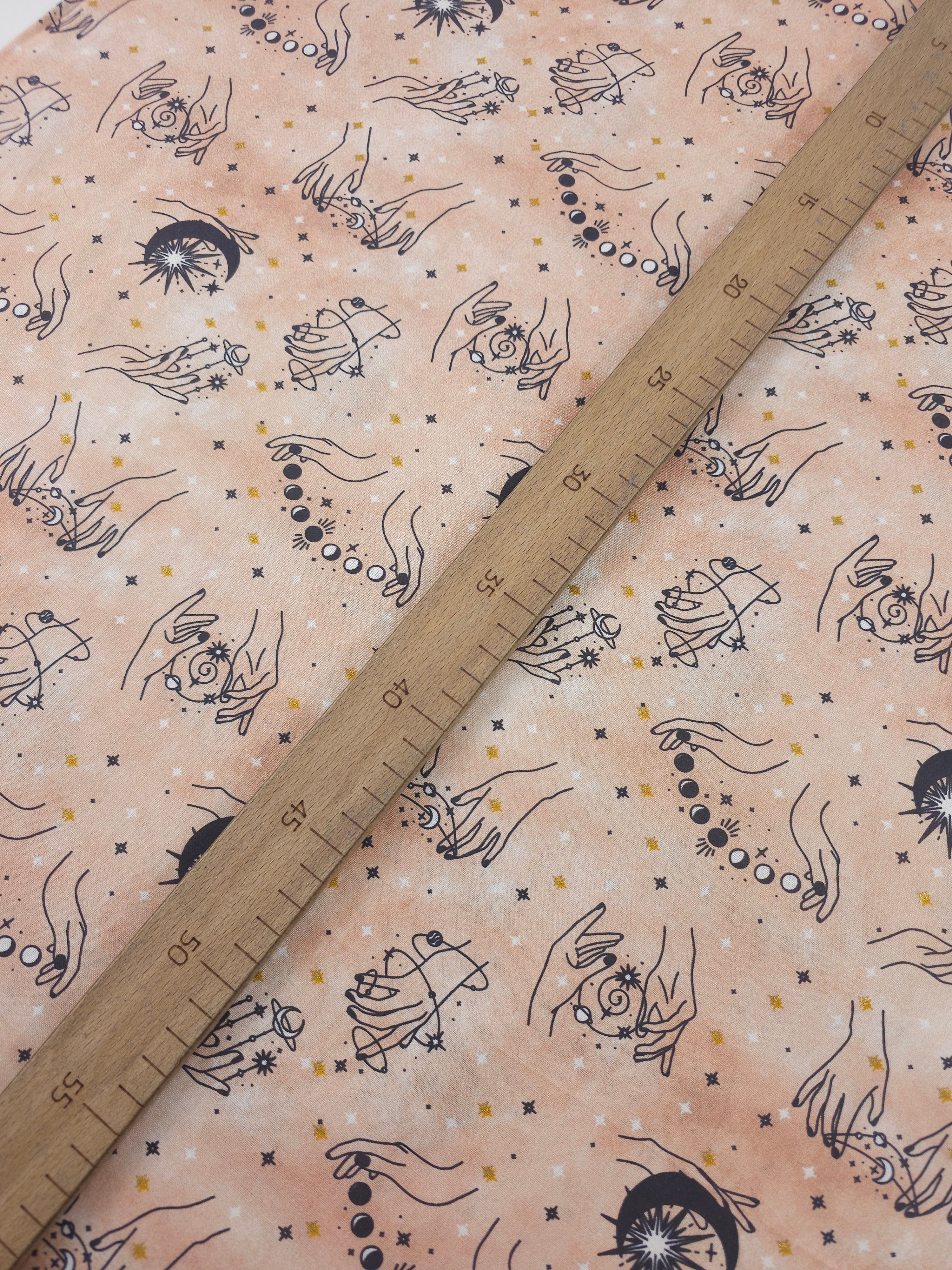 Mystic Moon Phases 100% Cotton