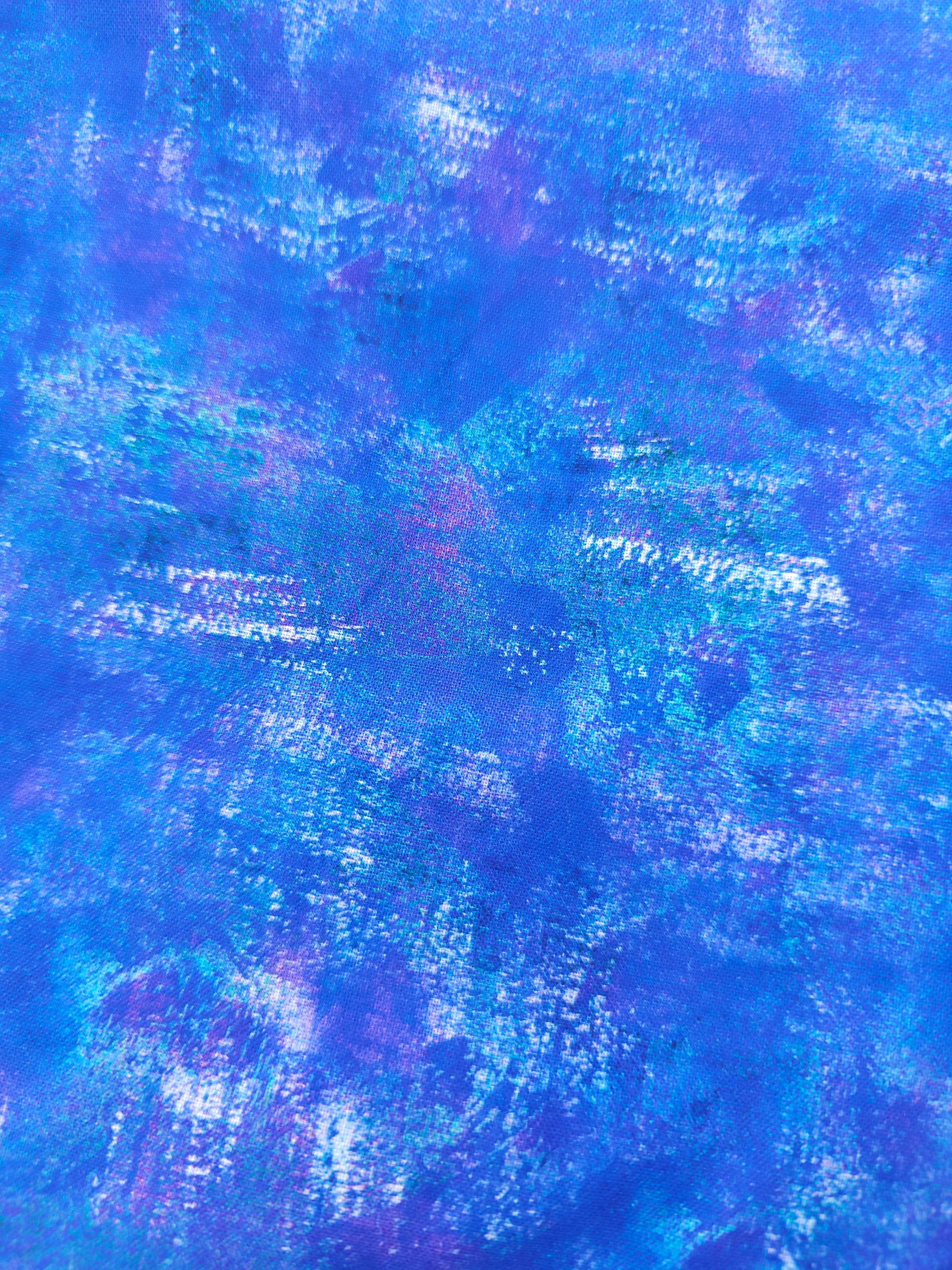 Cobalt blue wash Cotton- 2.7m piece