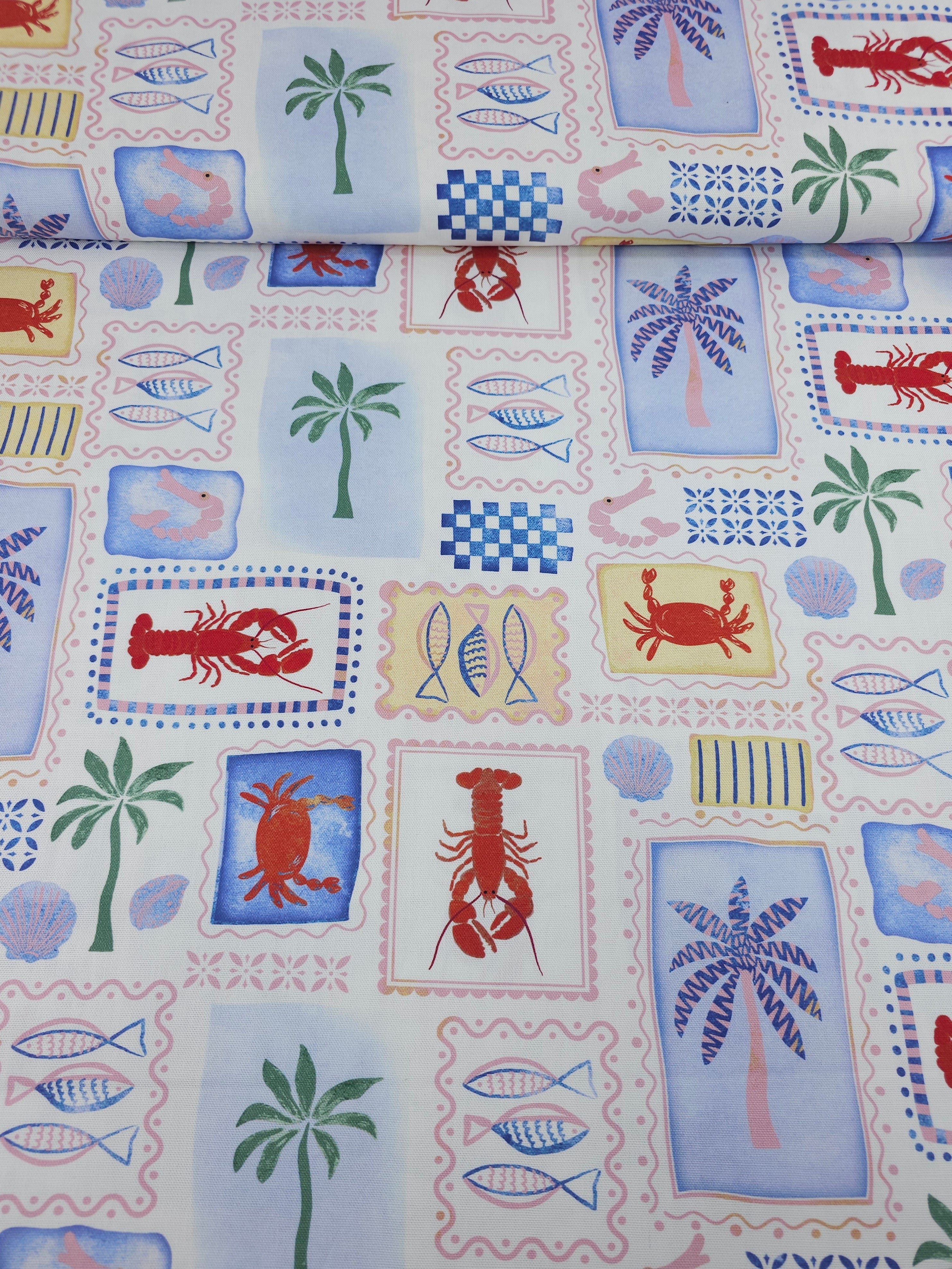 Coastal Summer Lightweight Canvas Cotton