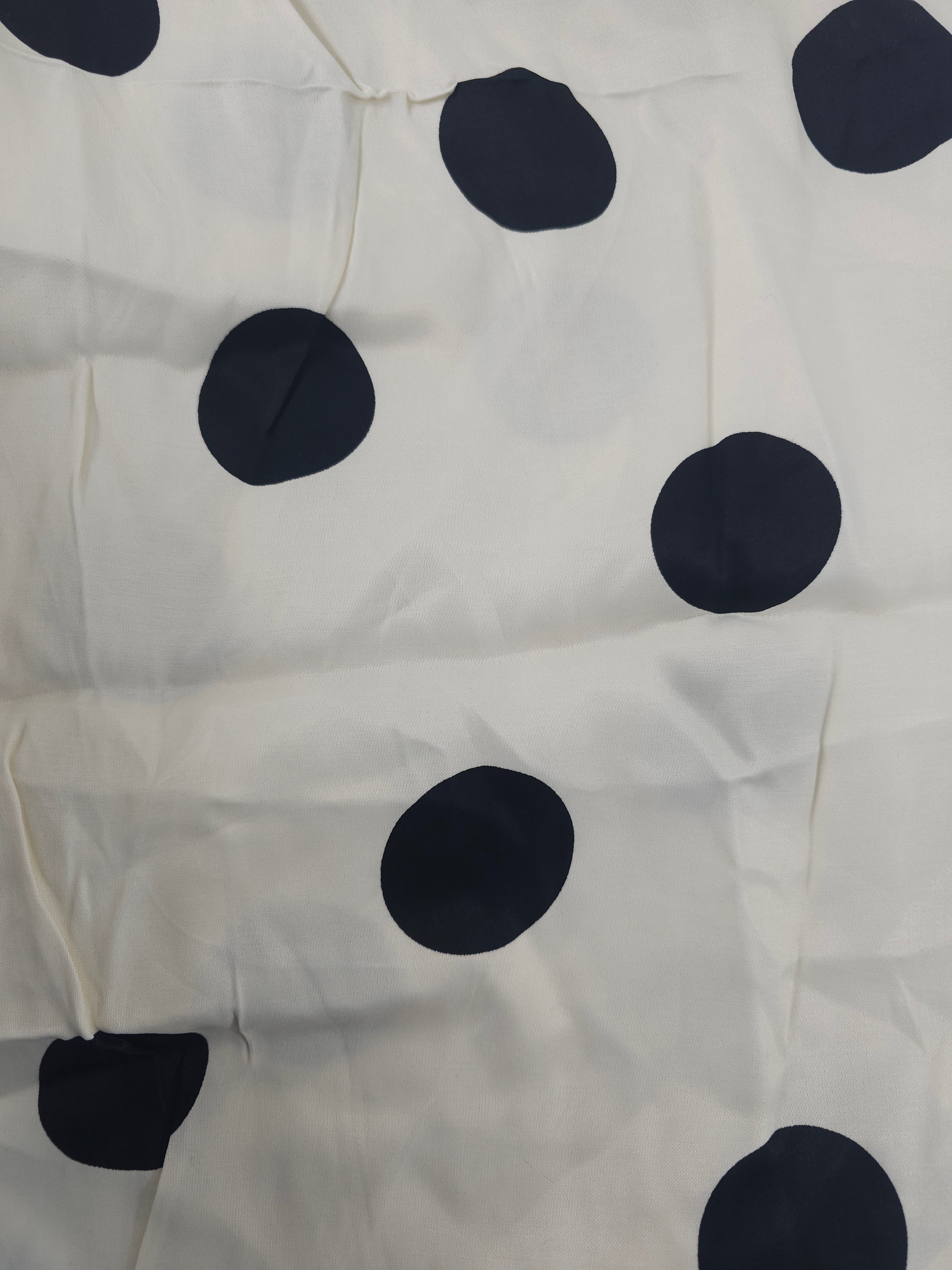 Polka Viscose Sateen- 2.7m piece