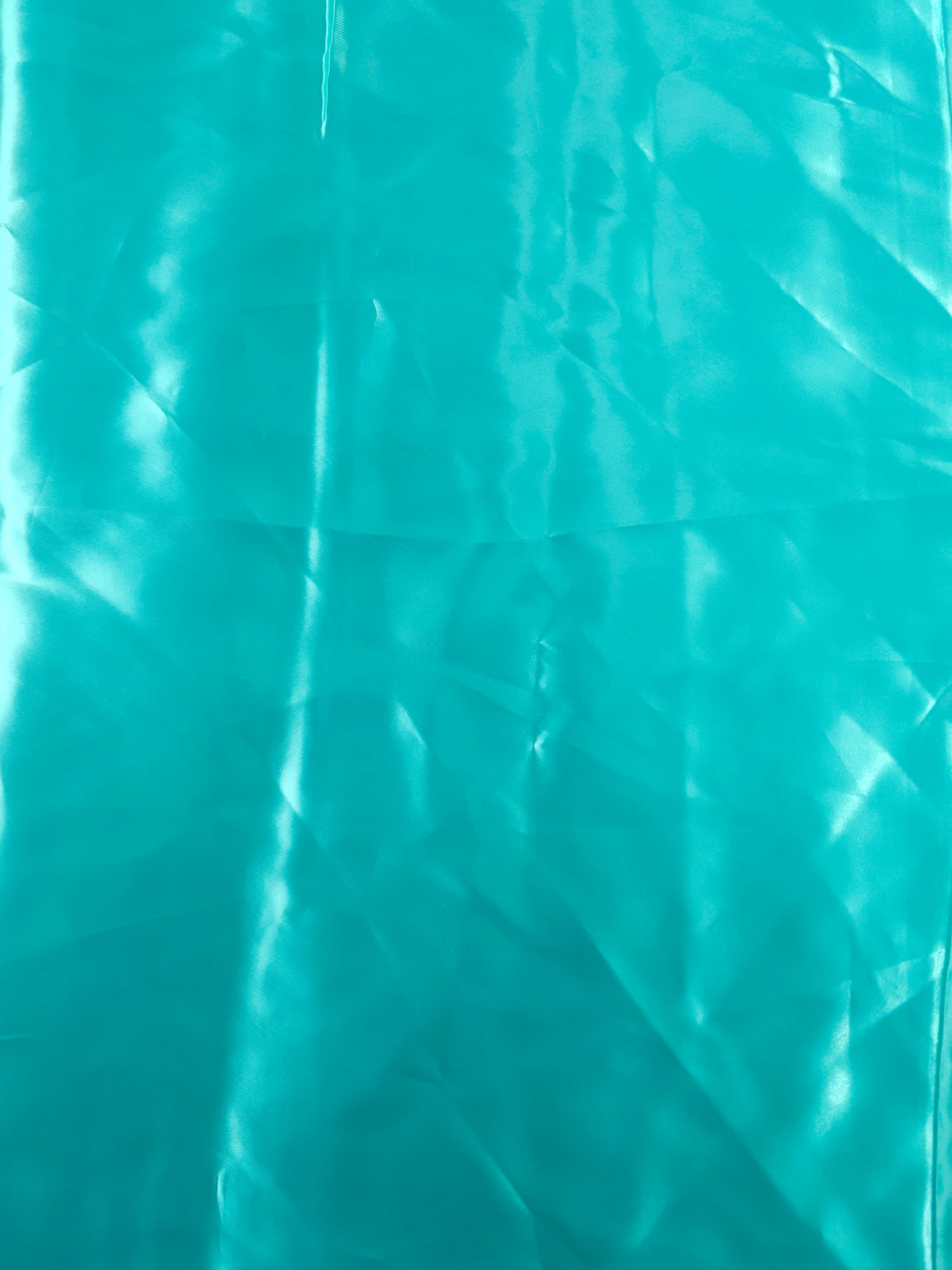 Turquoise Satin- 1.6m piece