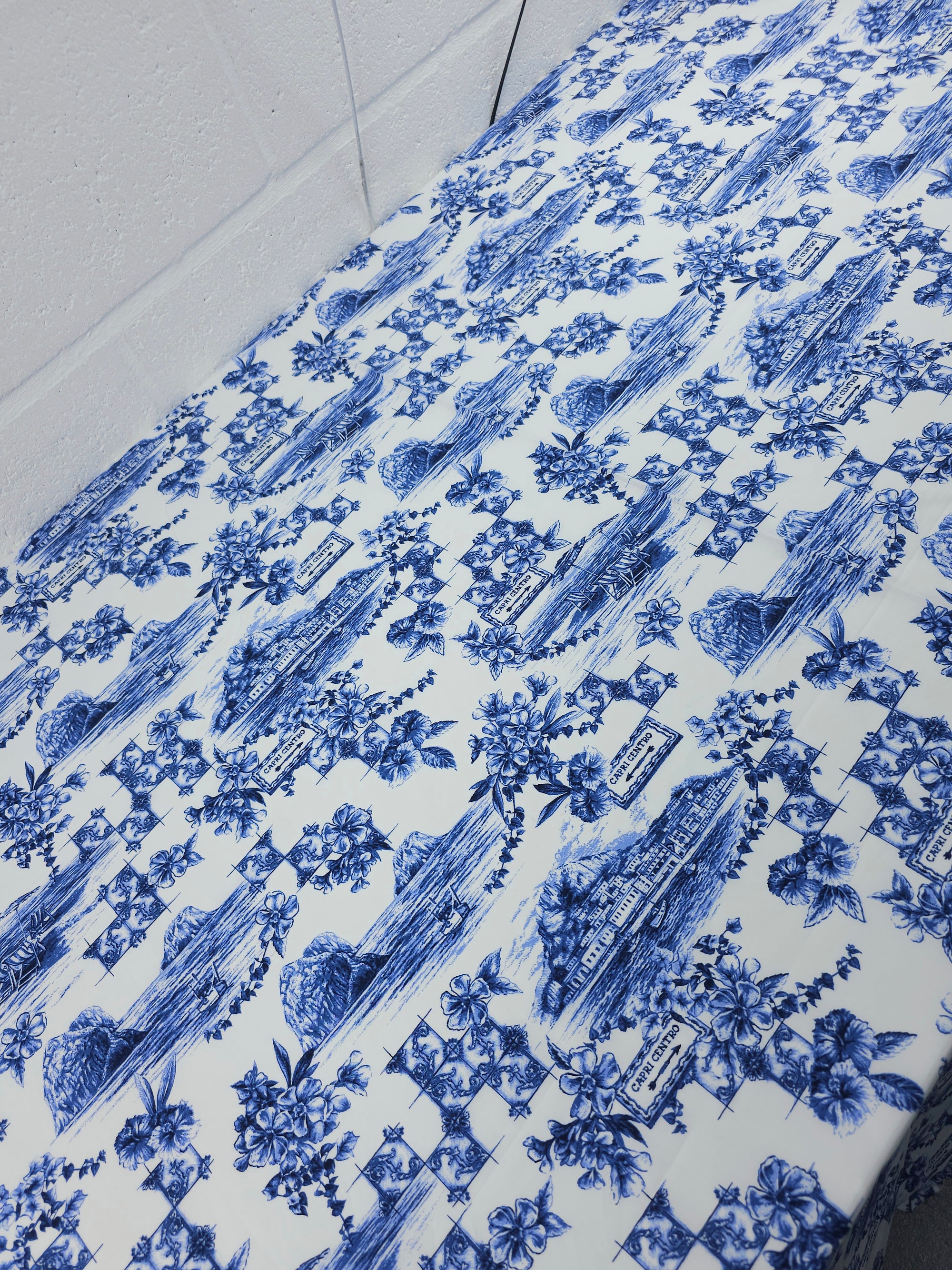 Blue Capri Centro Cotton Poplin