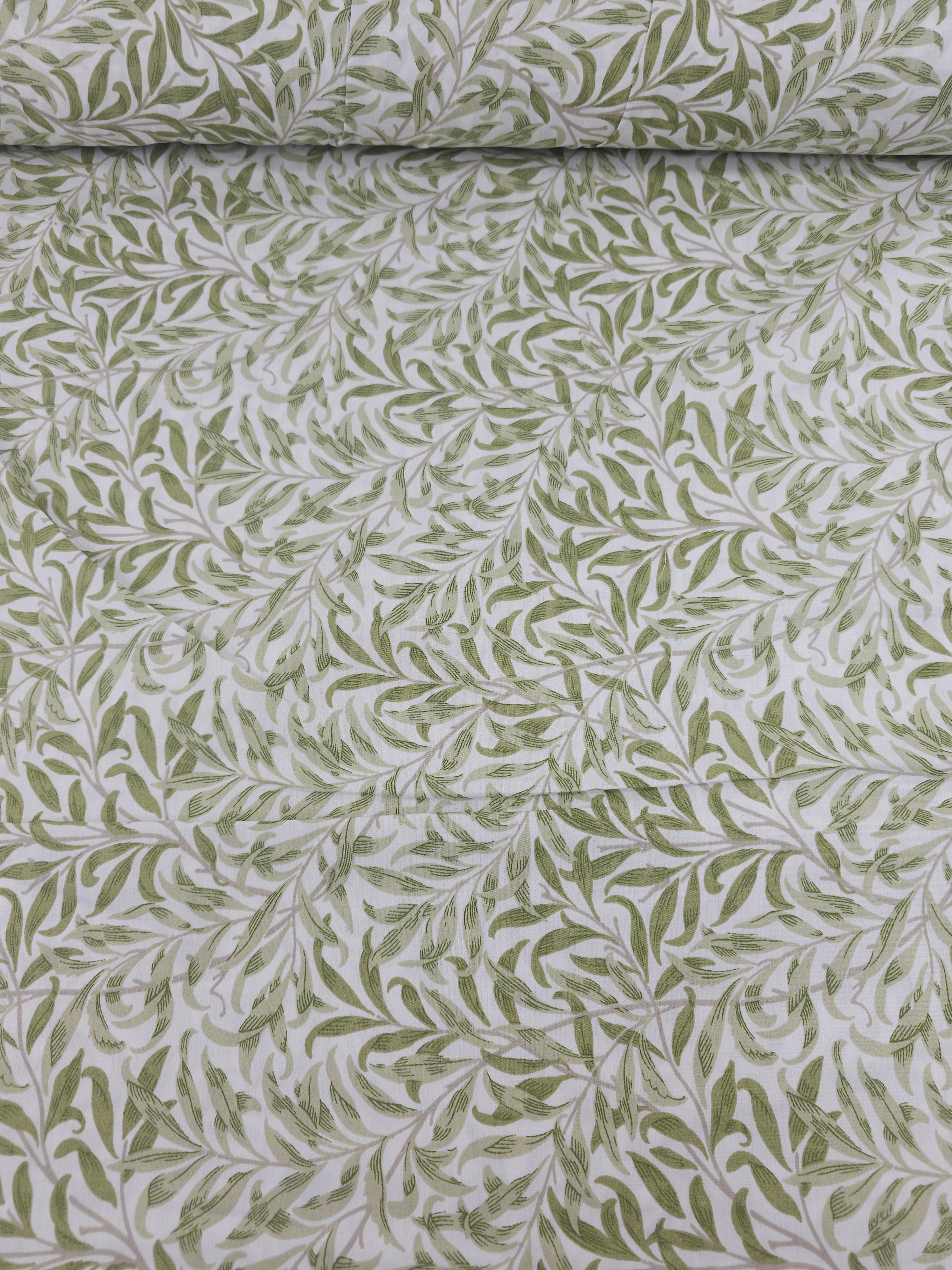Willow Leaves 100% Cotton 110” - William Morris *EXTRA WIDE*
