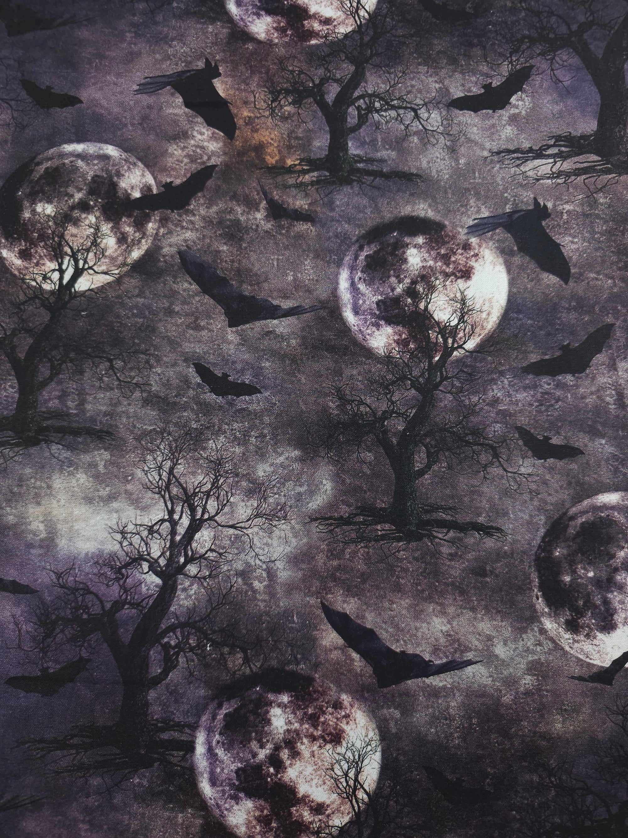Misty Bat Moon 100% Cotton - Joann