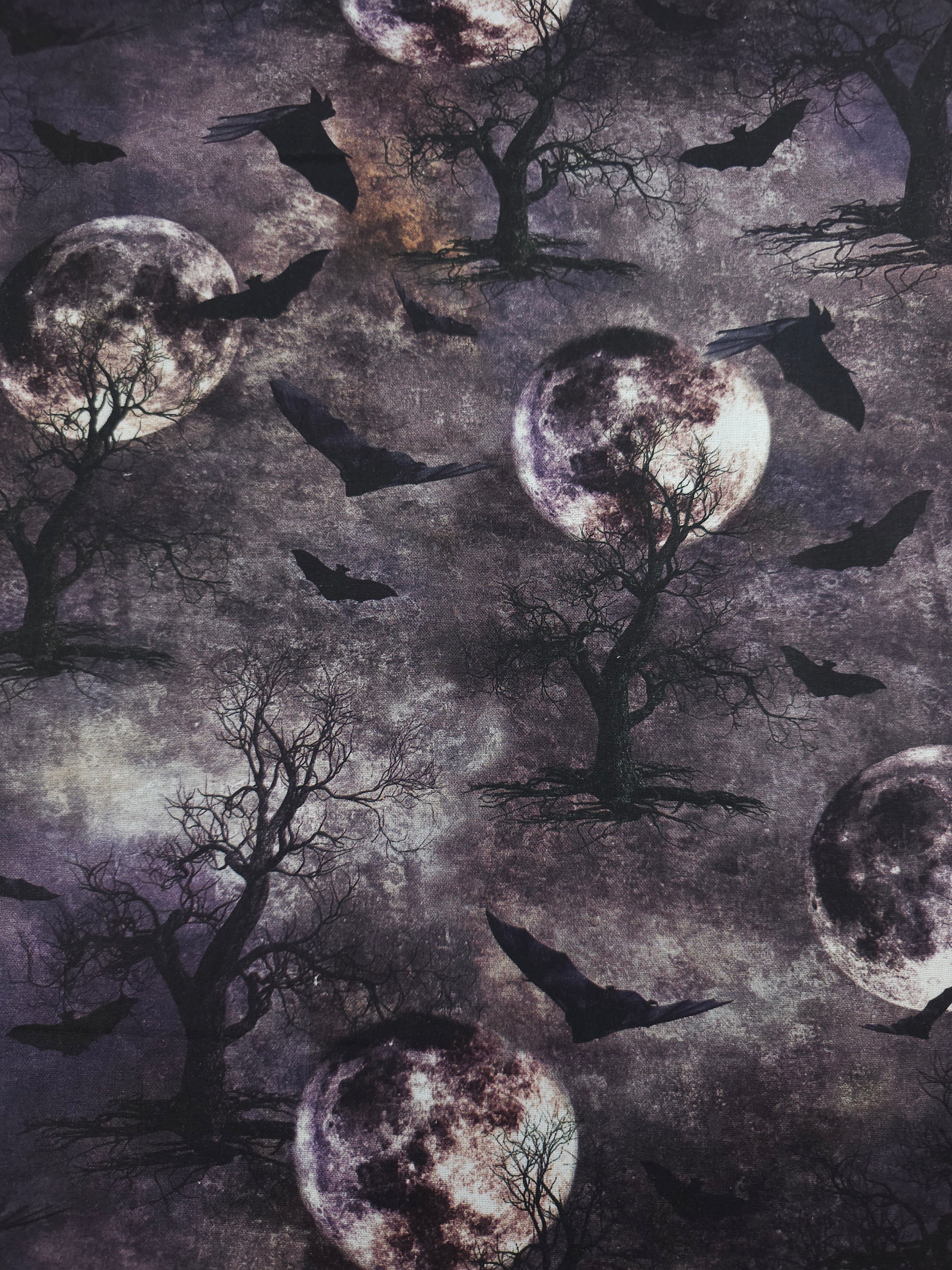 Misty Bat Moon 100% Cotton - Joann