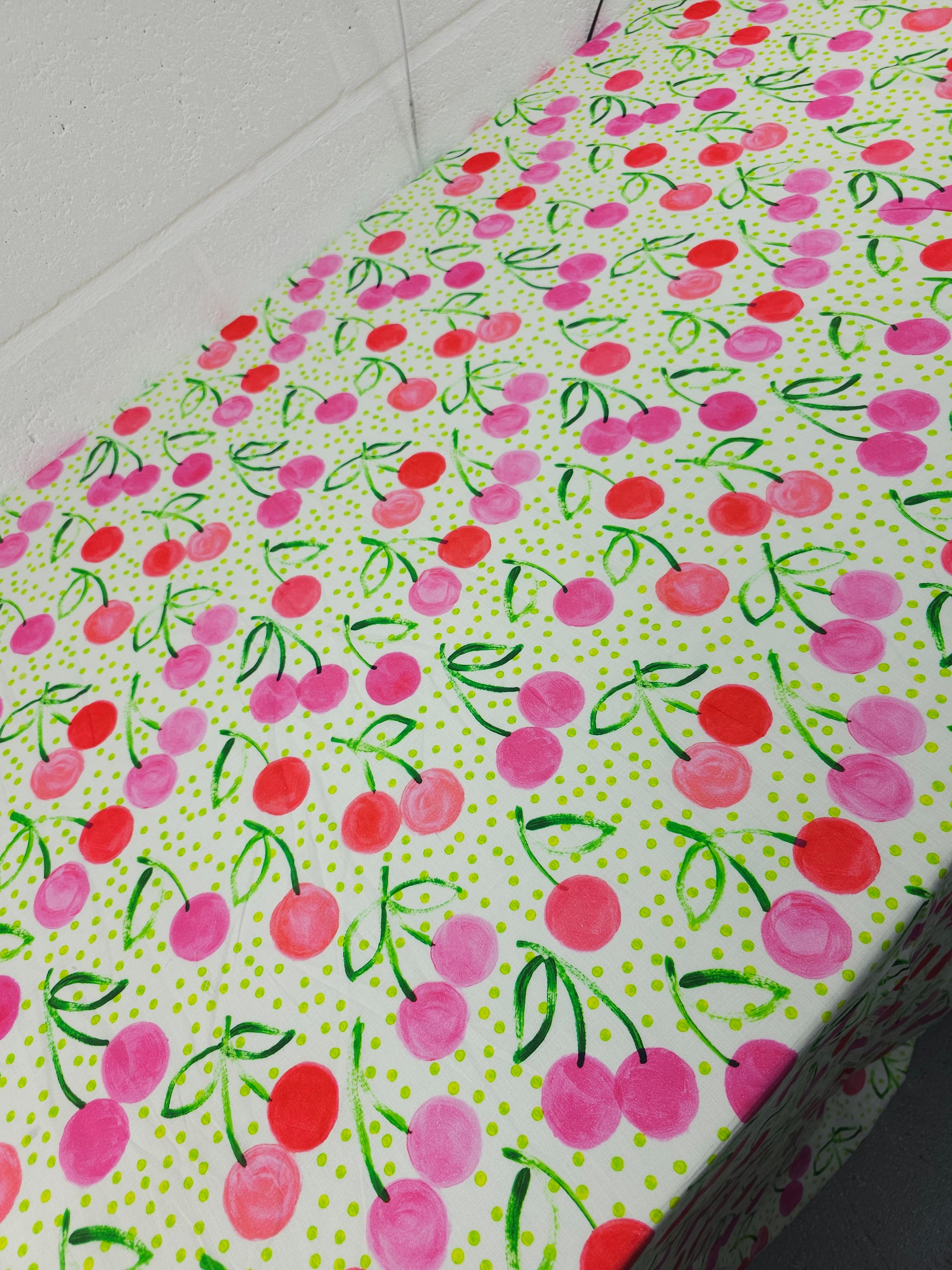 Dancing Cherry Mania Cotton Slub - Next