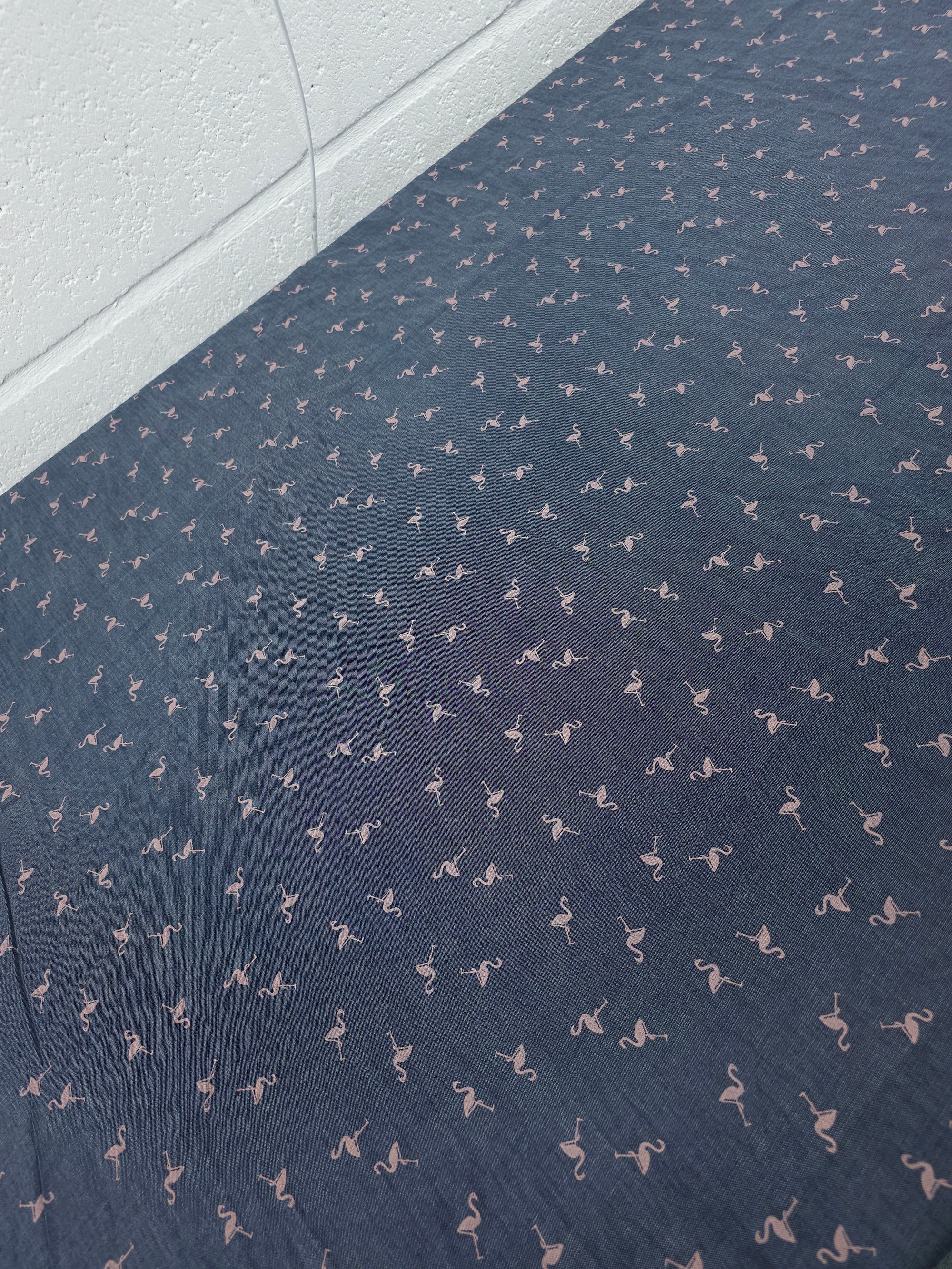 Flamingo Chambray