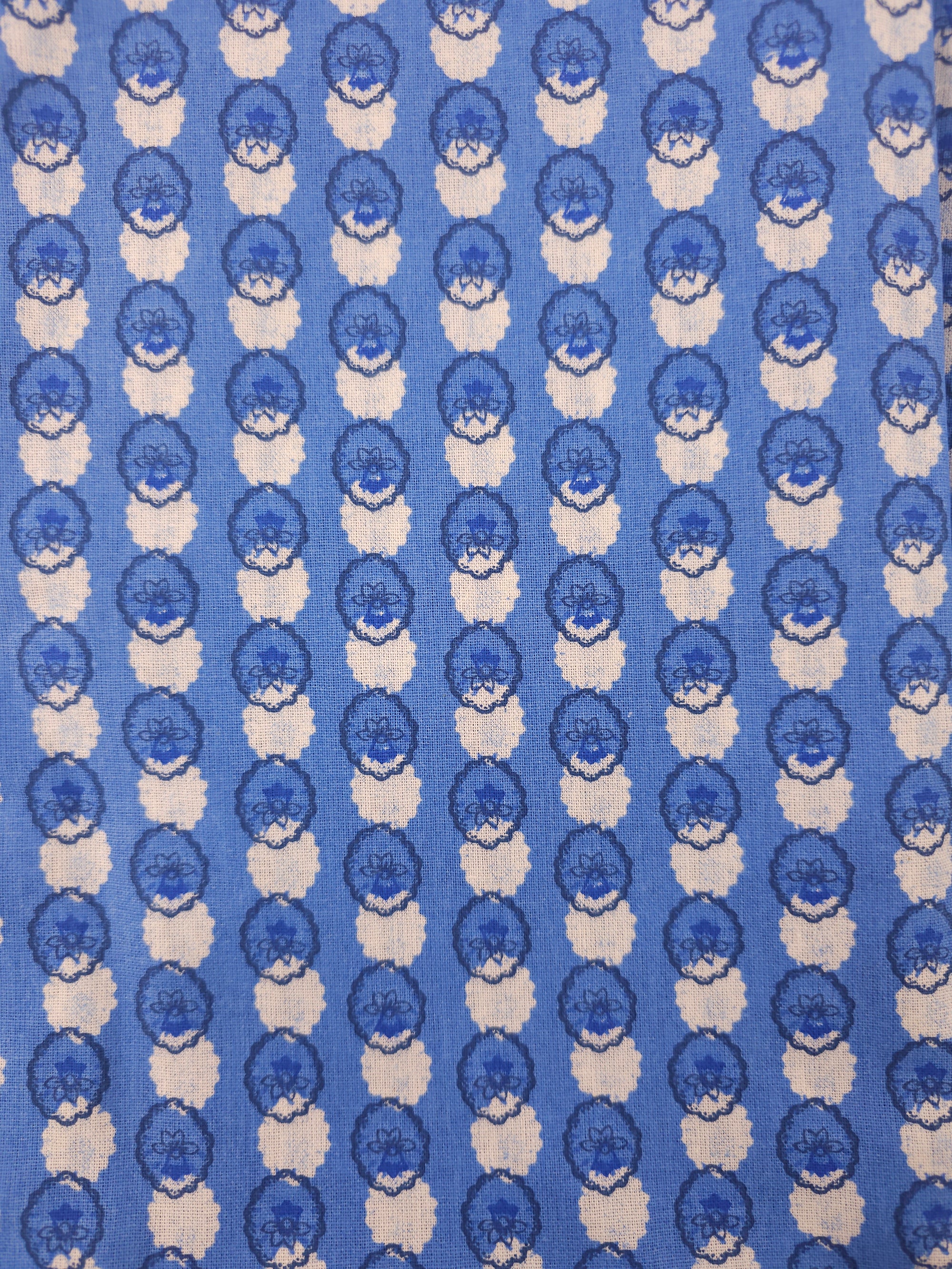 Blue frame Cotton- 1.5m