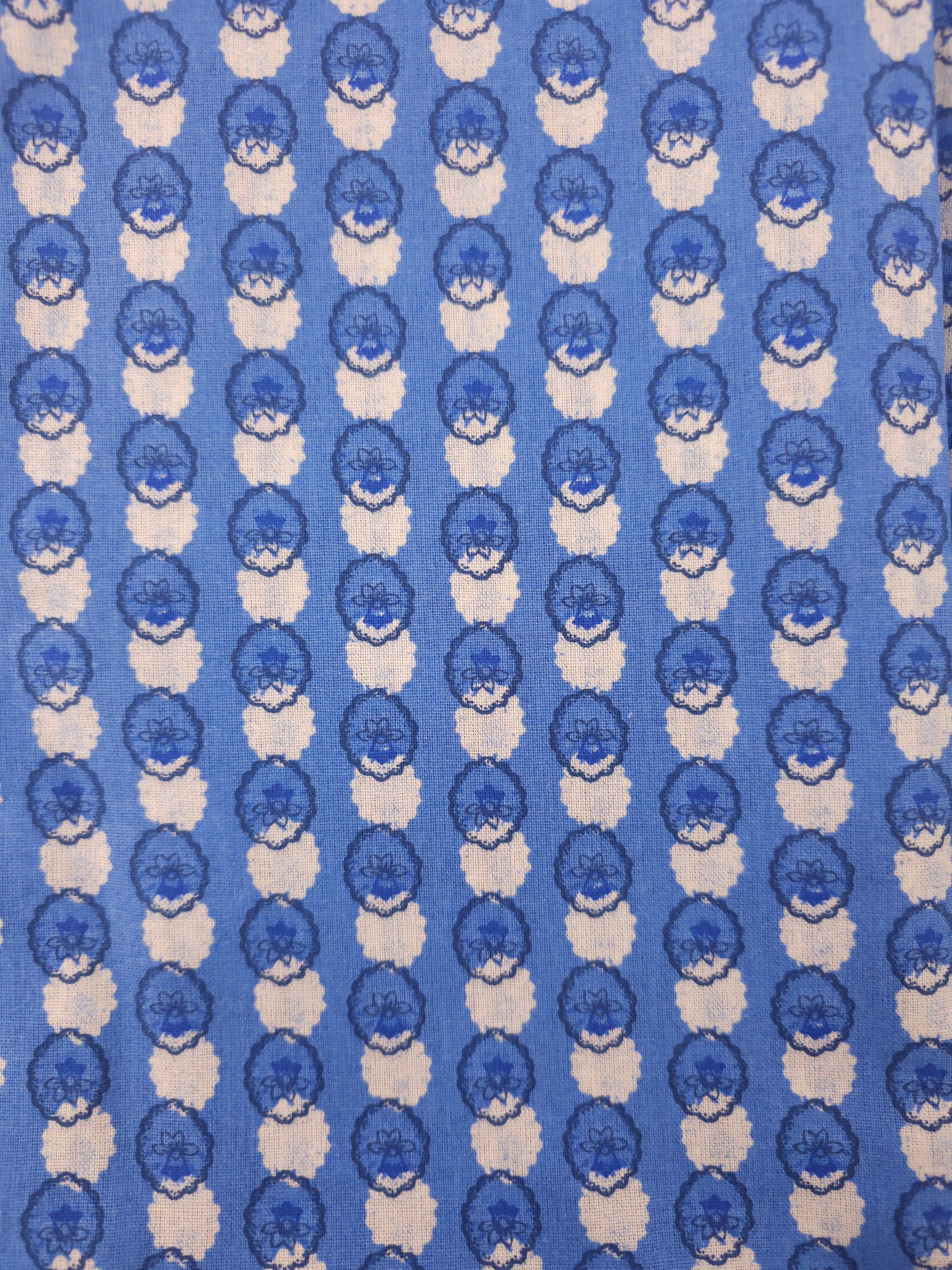 Blue frame Cotton- 1.5m