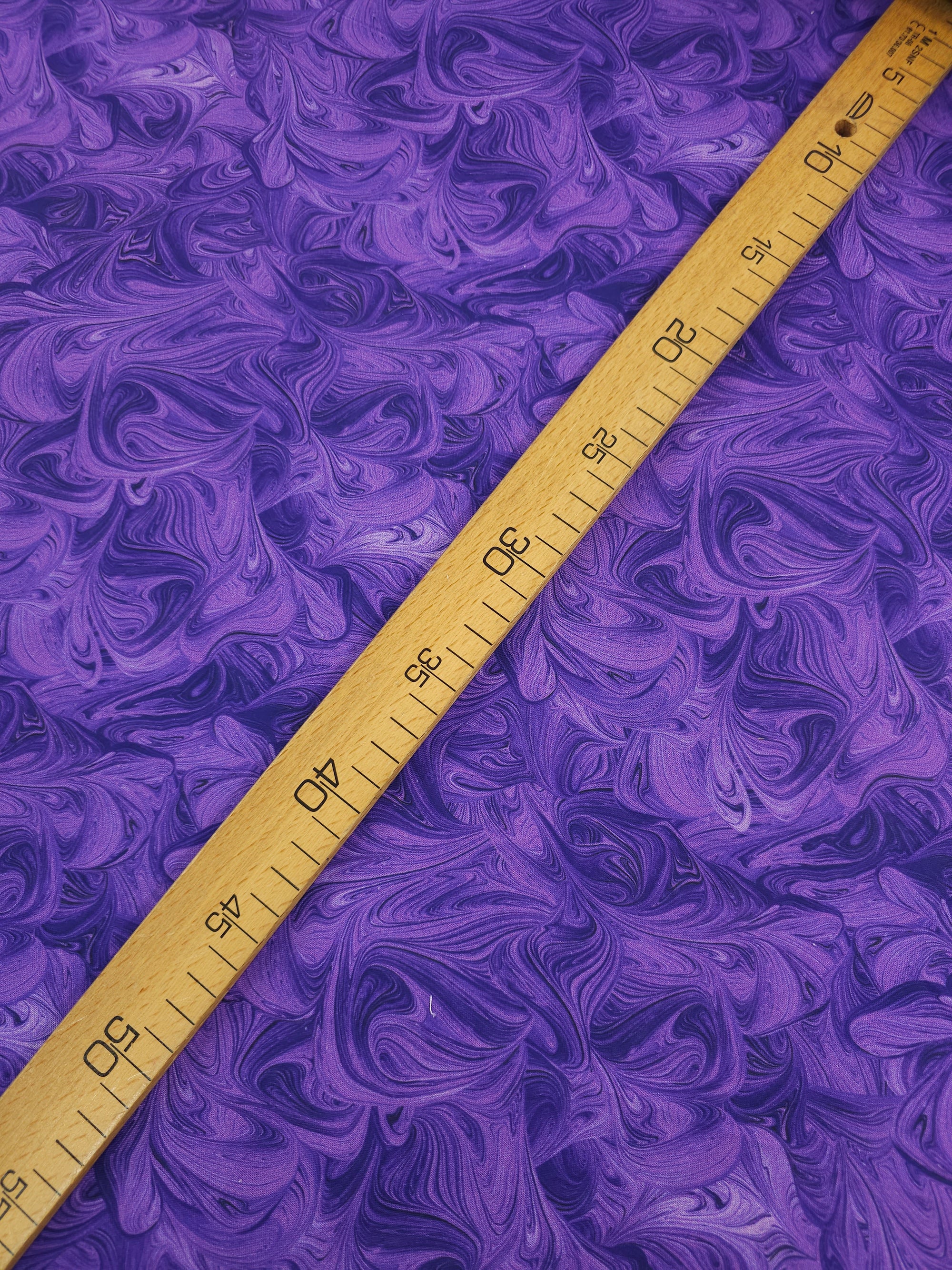 Purple Marble Swirl 100% Cotton 116" *EXTRA WIDE*