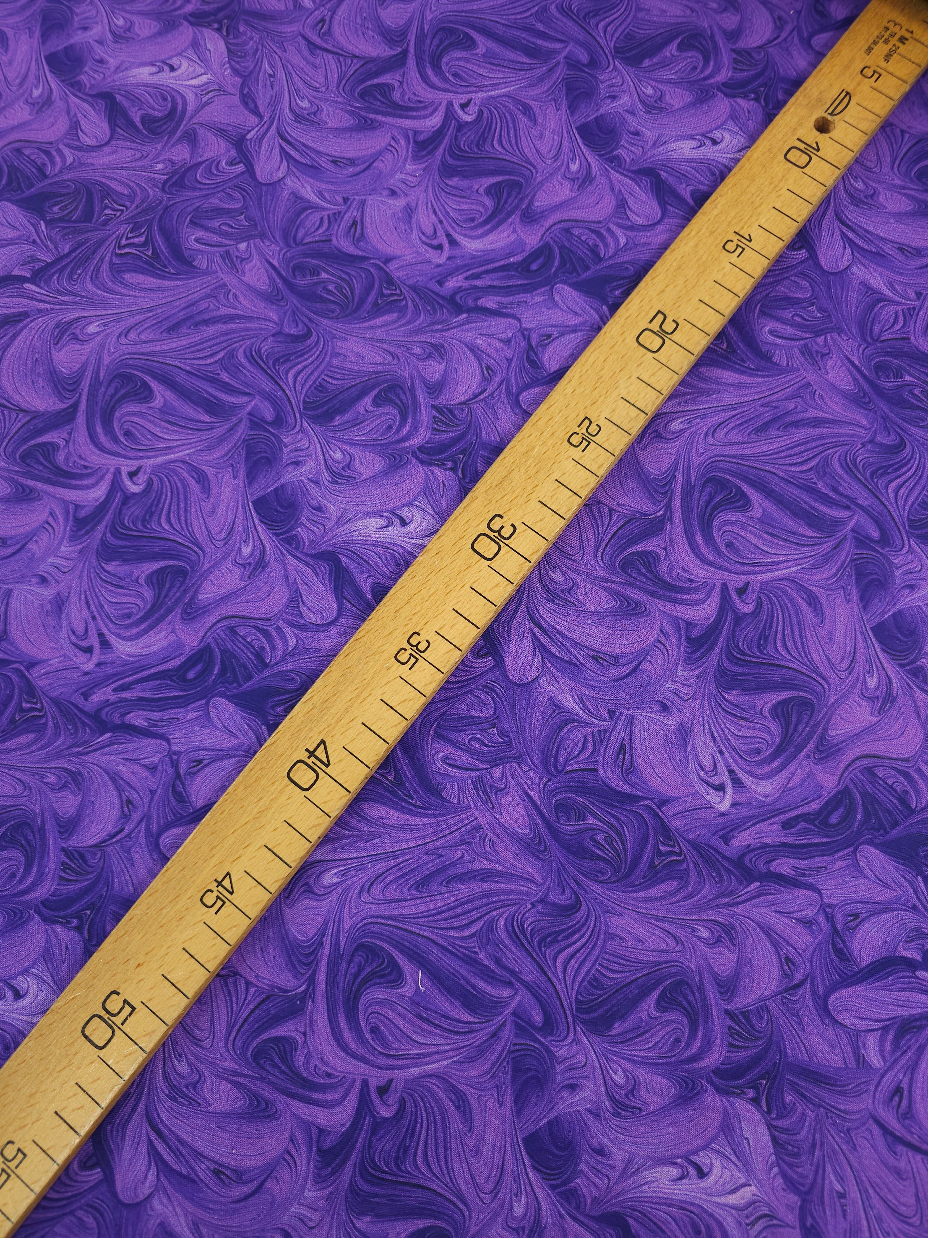 Purple Marble Swirl 100% Cotton 116" *EXTRA WIDE*