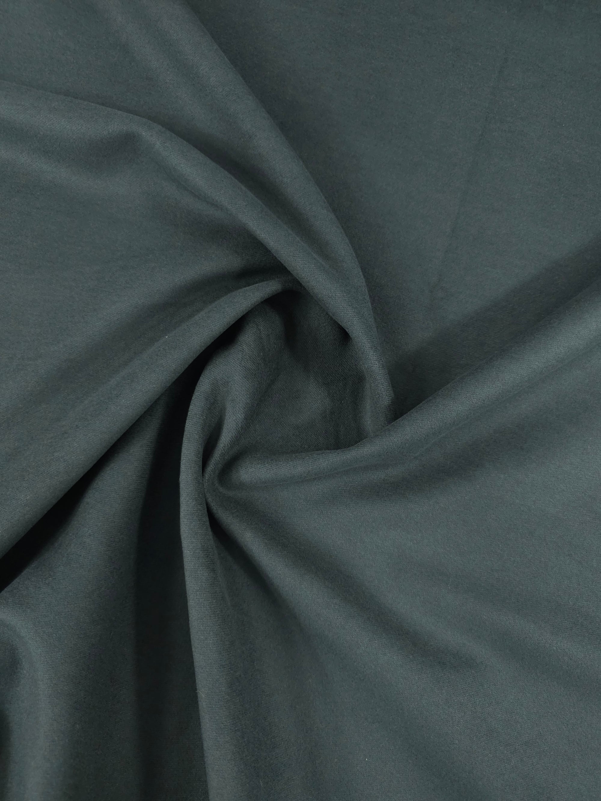 Greyish Khaki Cotton Suede