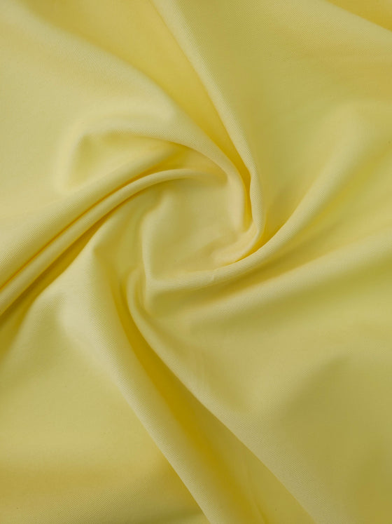 Yellow Lightweight Cotton Chambray