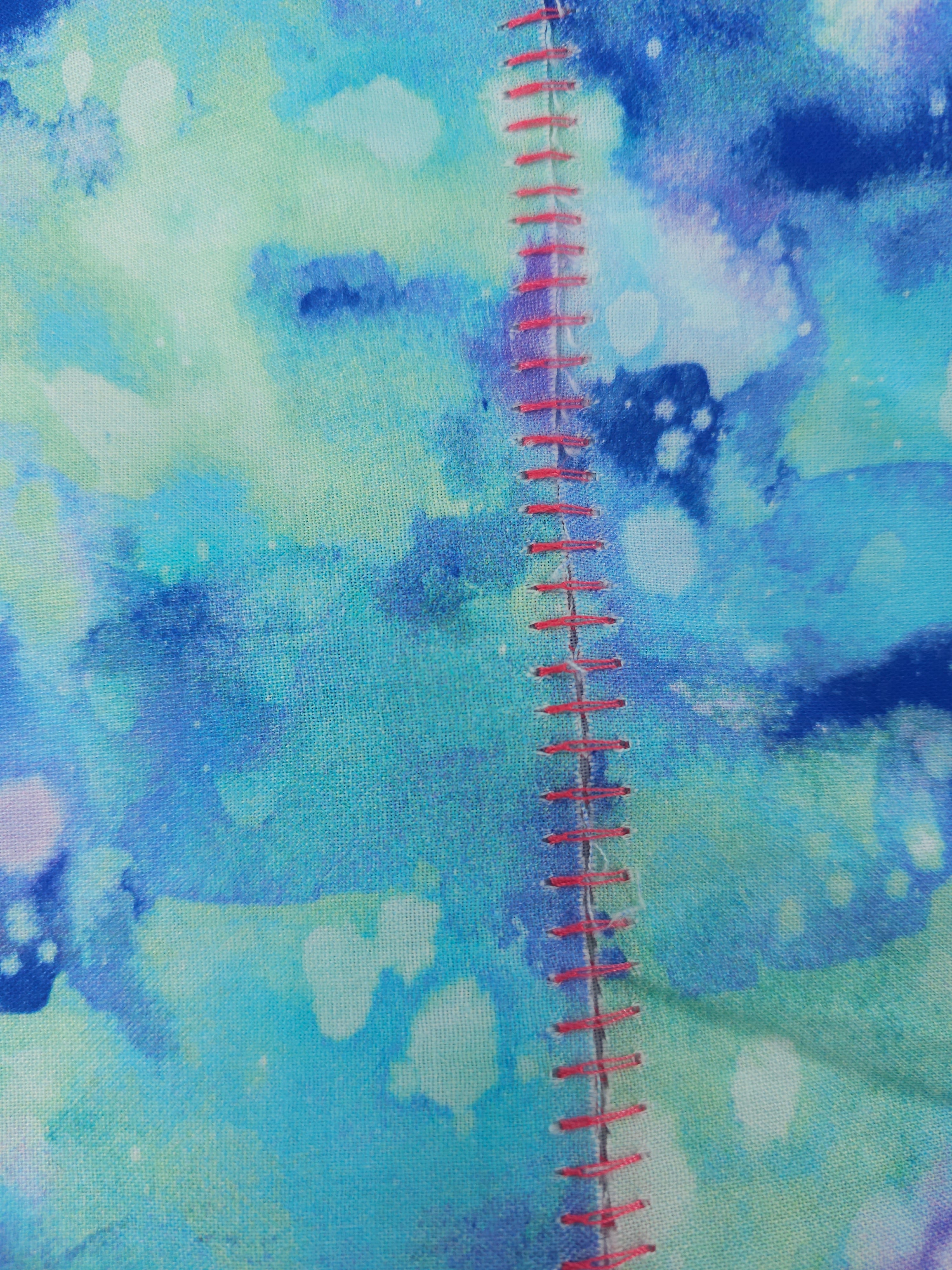 Blue galaxy Cotton- 2m piece