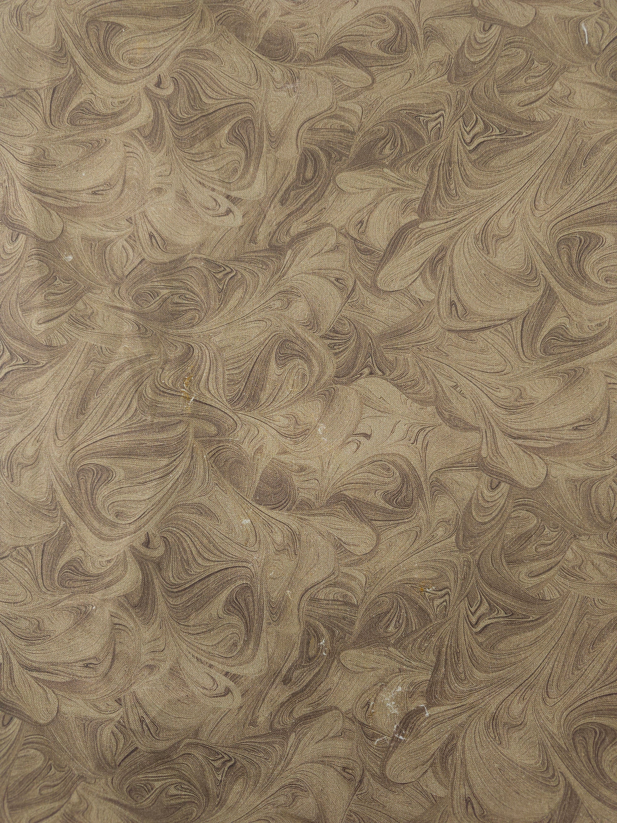 Taupe swirl Cotton- 2m piece
