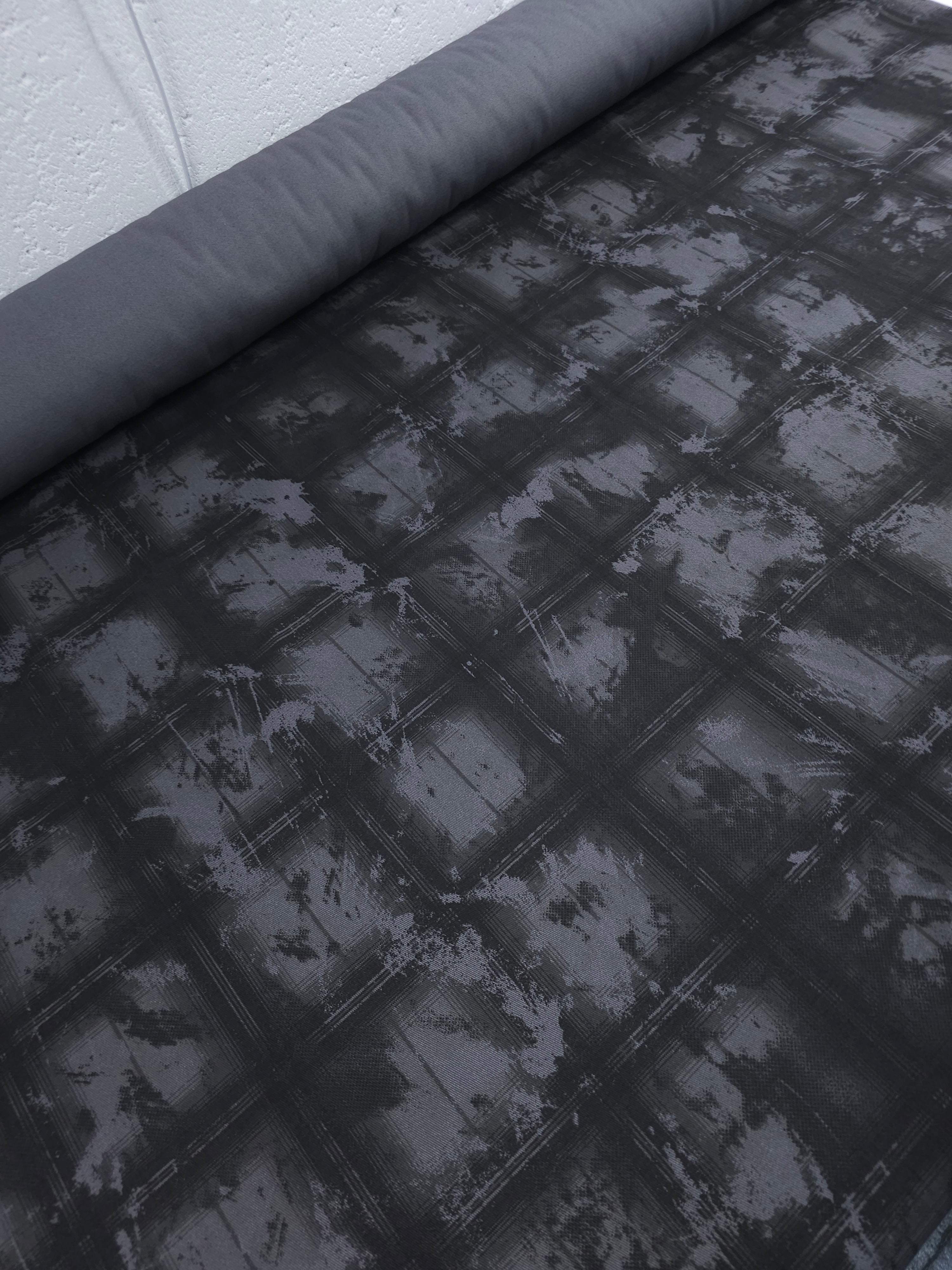 Grey Smokey Static Square Denim