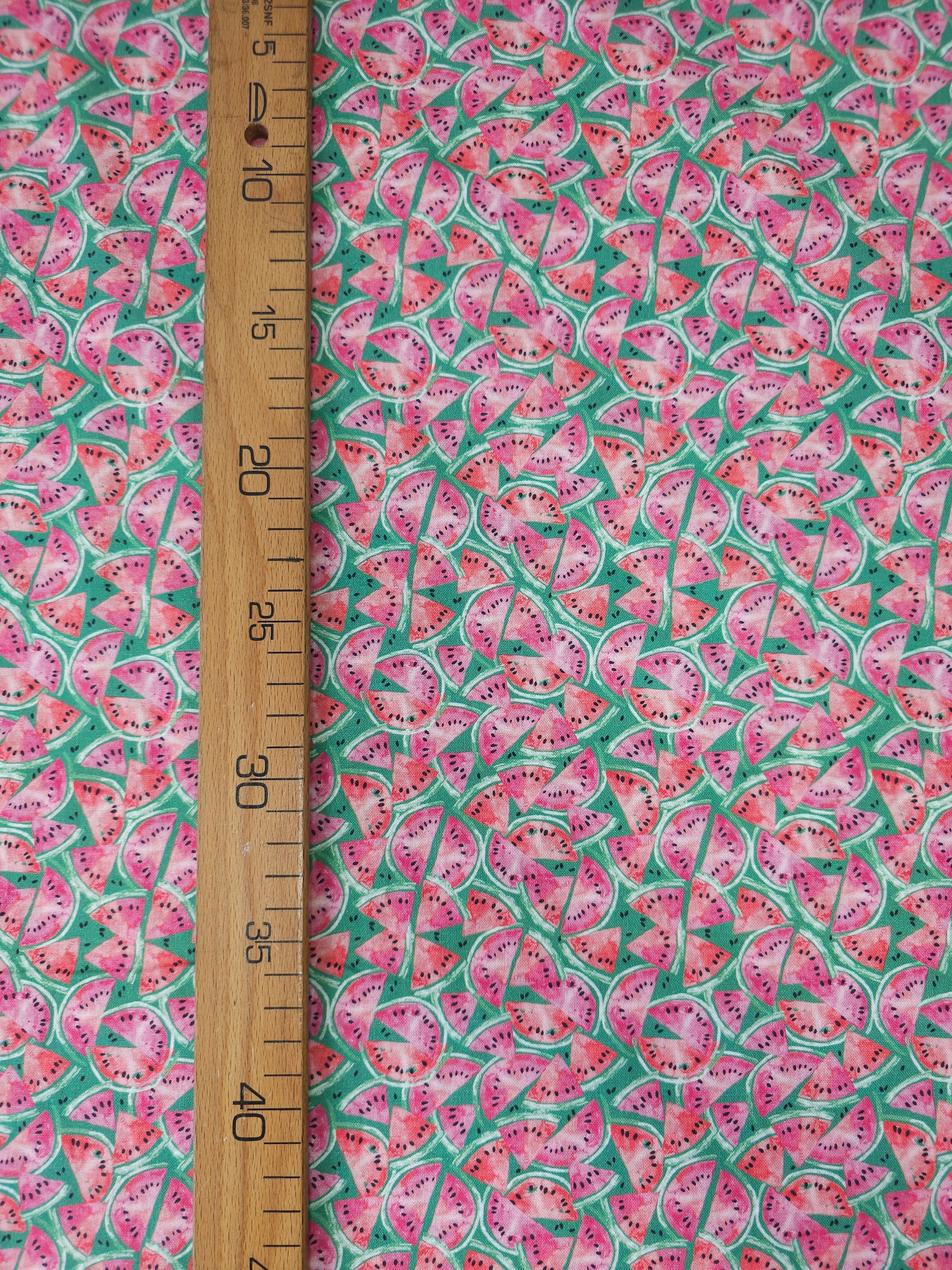 Ditsy Watermelon Slice 100% Cotton