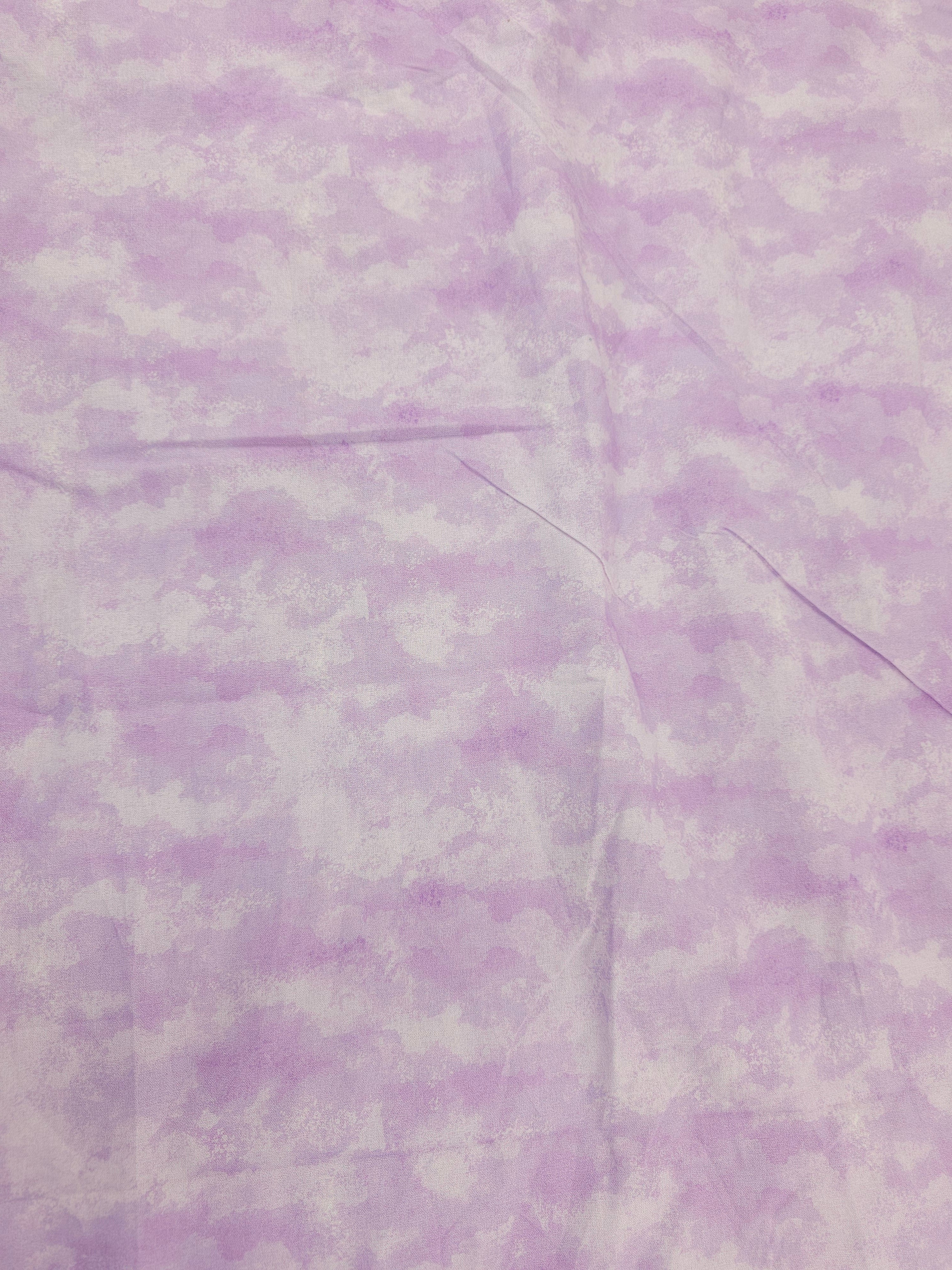 Pastel lilac Cotton- 2.5m piece